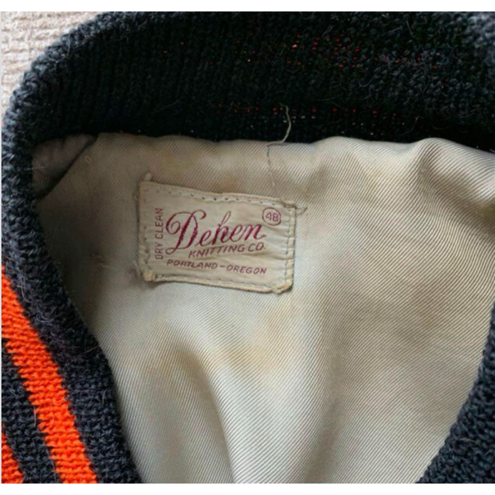 Dehen 1920 Vintage Dehen 1920 Baseball Varsity Jacket MiUSA Size 48 (M) Size US M / EU 48-50 / 2 - 5 Thumbnail