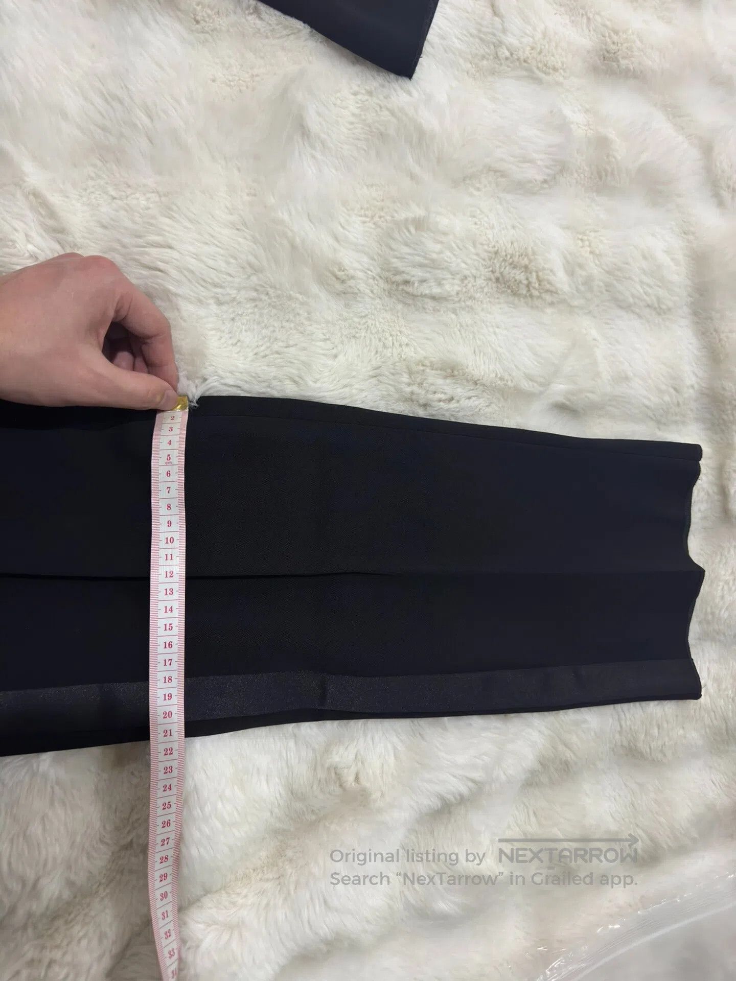 Saint Laurent Paris Saint Laurent Paris Tapered Dress Pants| Size US 34 / EU 50 - 9 Thumbnail