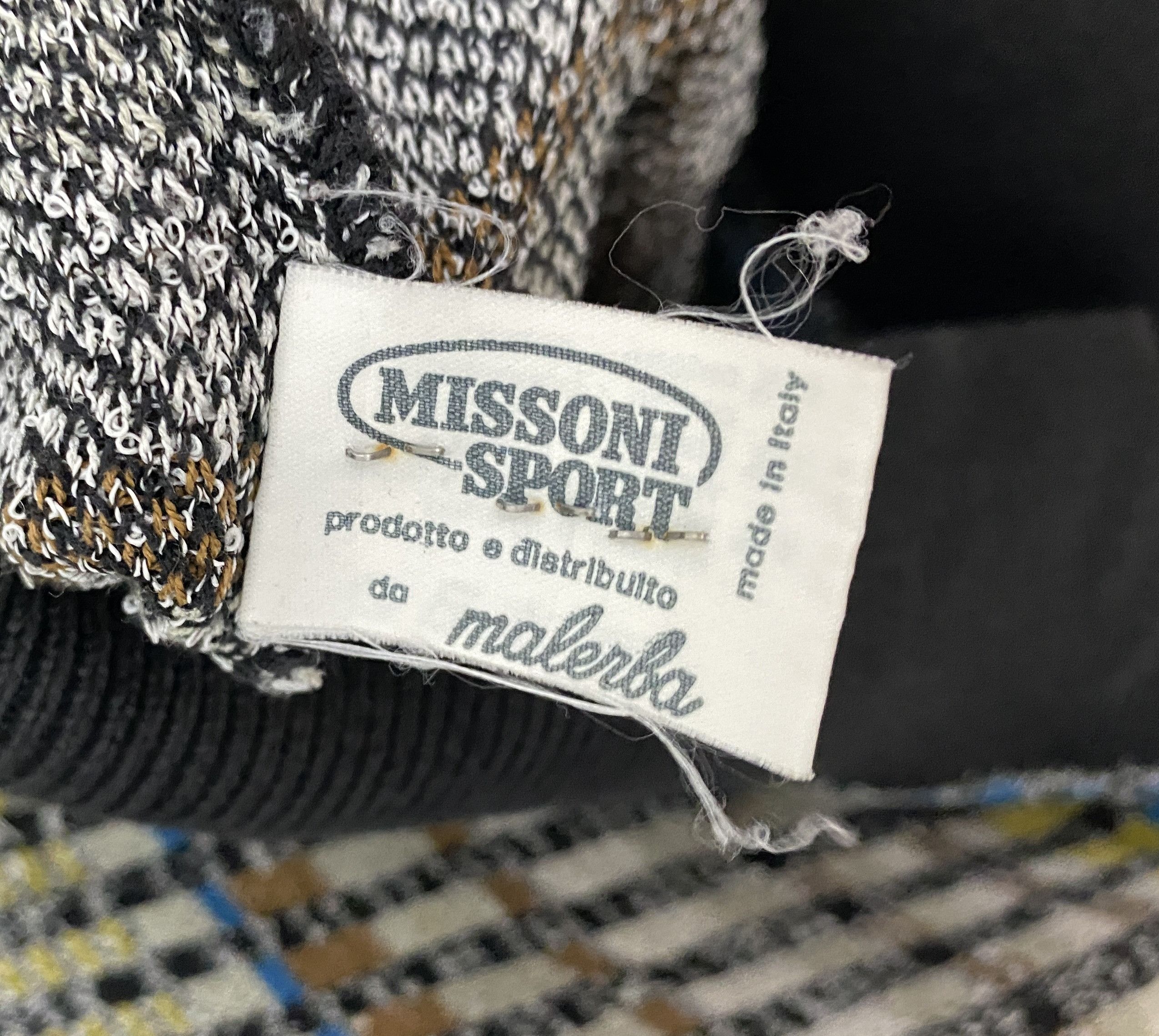 Missoni Missoni Sport Sweater Jumper Collared Multicolor Size L Size US L / EU 52-54 / 3 - 6 Thumbnail