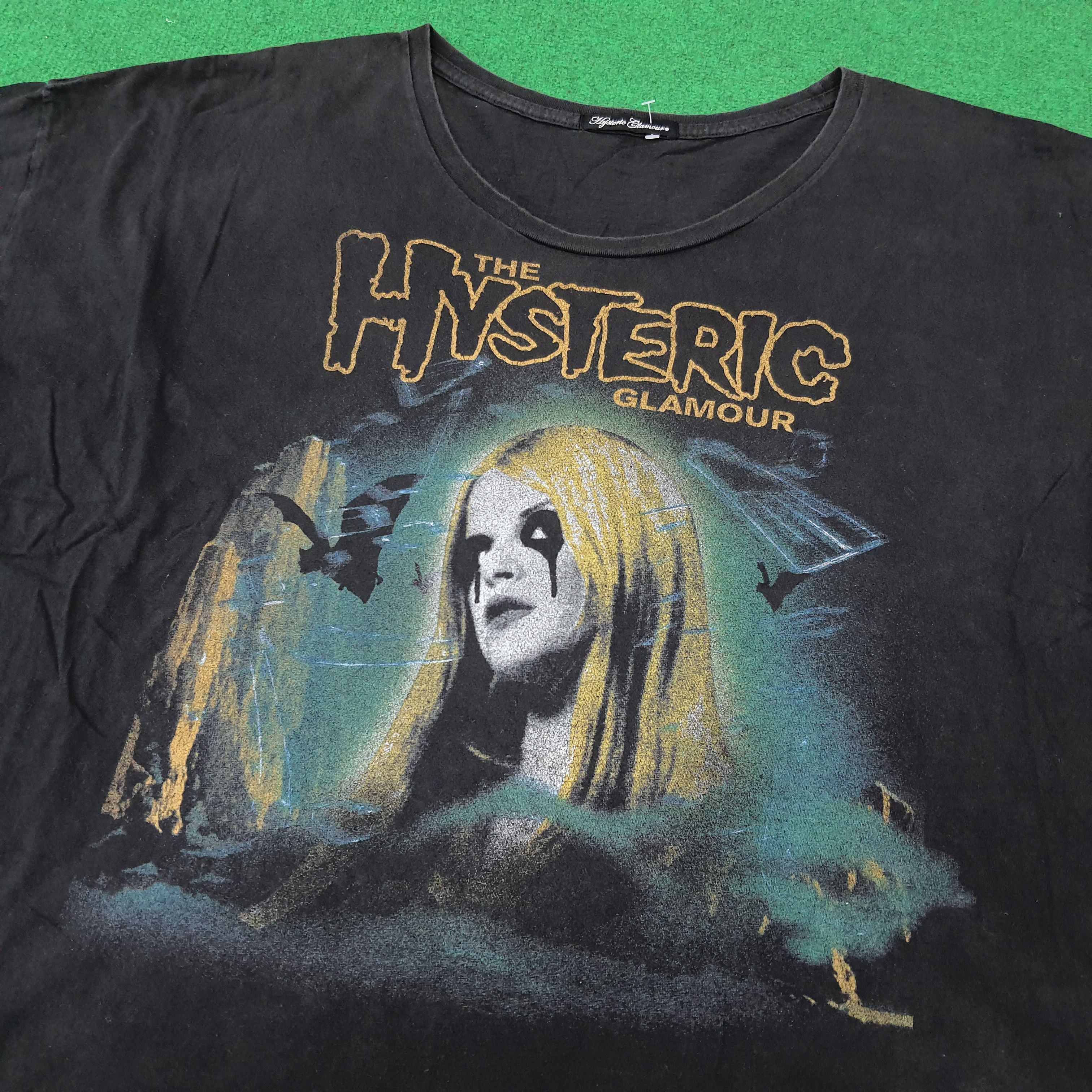 Hysteric Glamour Vintage Hysteric Glamour Gothic Cropped Boxy Shirt C276N1 Size XL / US 12-14 / IT 48-50 - 2 Thumbnail