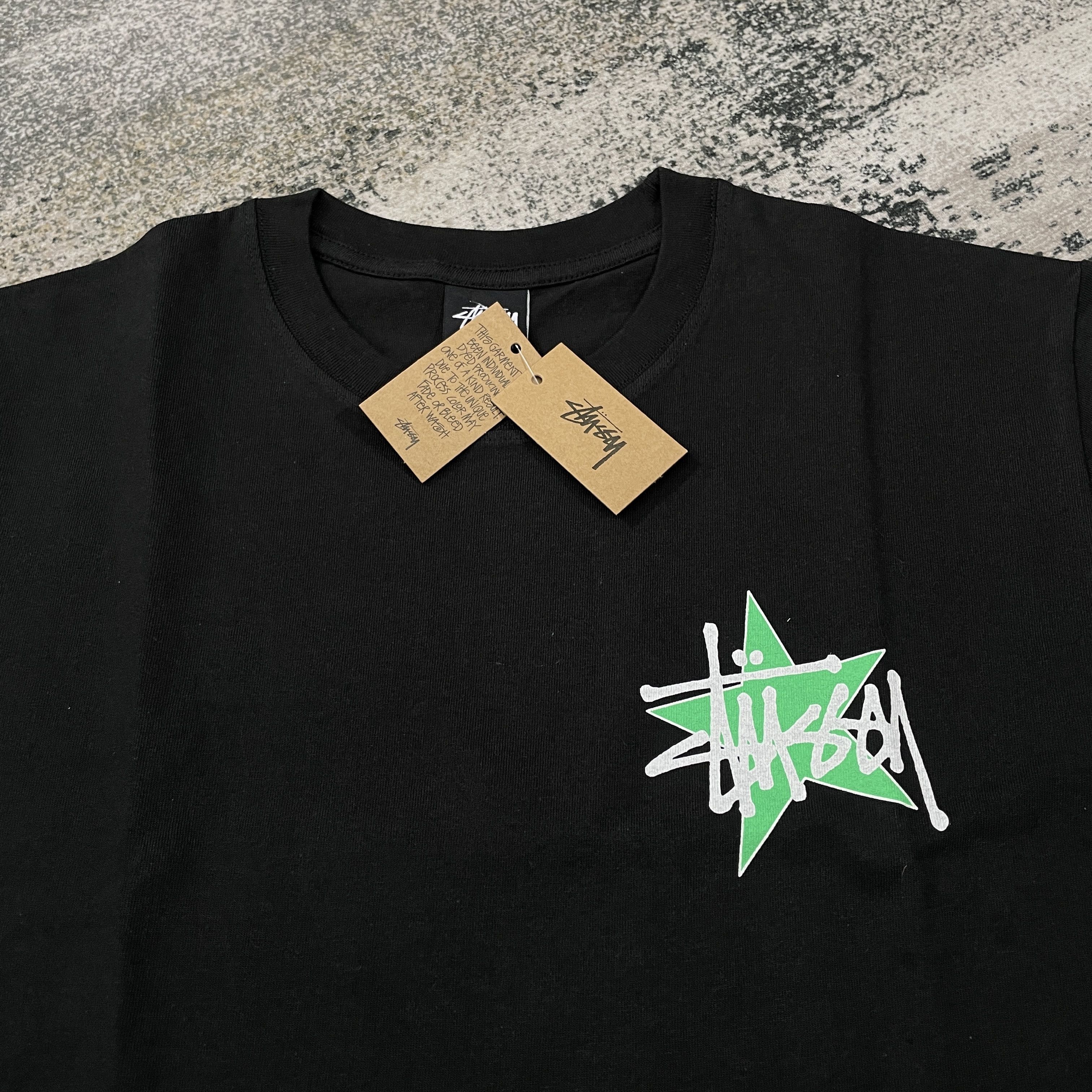 Stussy Stussy Star Tee Black Size US L / EU 52-54 / 3 - 3 Thumbnail