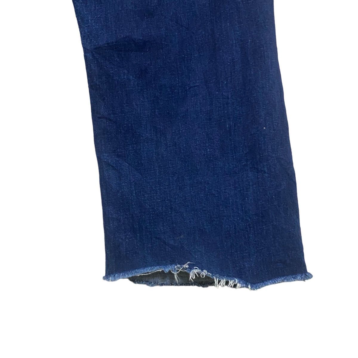 Yohji Yamamoto Vintage Yohji Yamamoto Pour Homme Asymmetrical Cropped Jeans Size US 32 / EU 48 - 14 Thumbnail