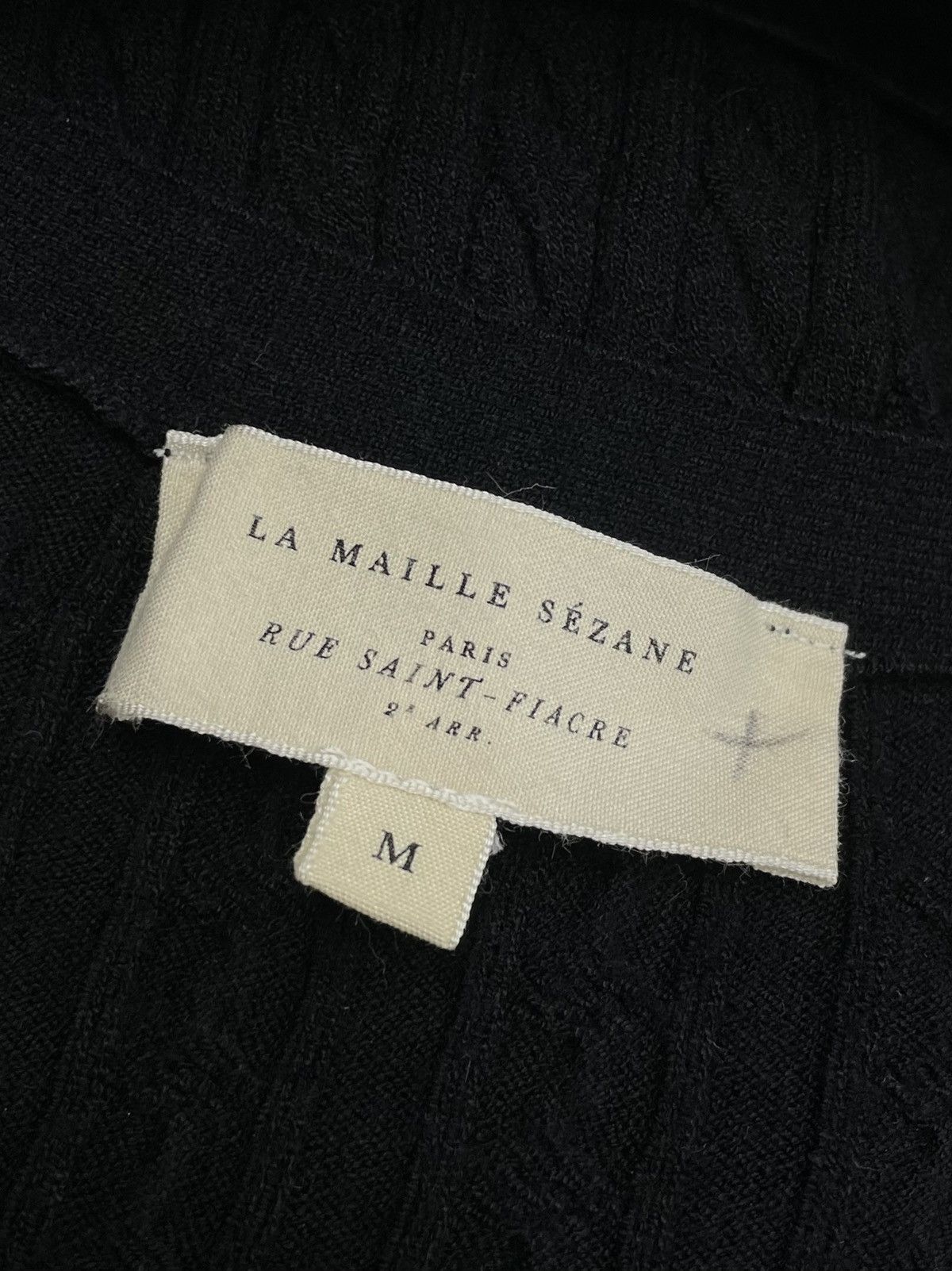 Sezane SÉZANE La Maille Cable-Knit Cardigan - Size M - Viscose Size M / US 6-8 / IT 42-44 - 11 Thumbnail