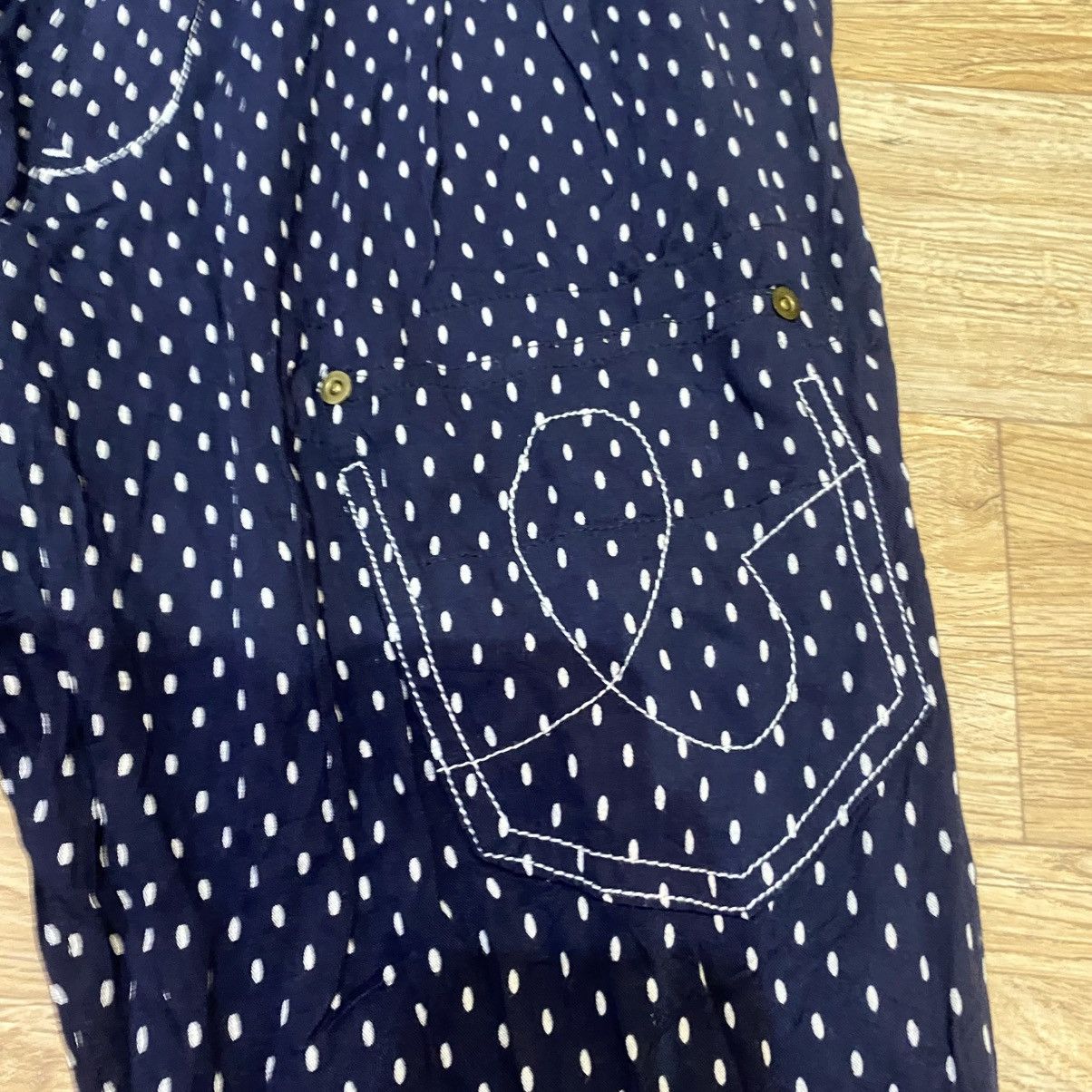 Issey Miyake 2000s Mercibeaucoup By Issey Miyake Polkadot Pants Size 26" / US 2 / IT 38 - 5 Thumbnail