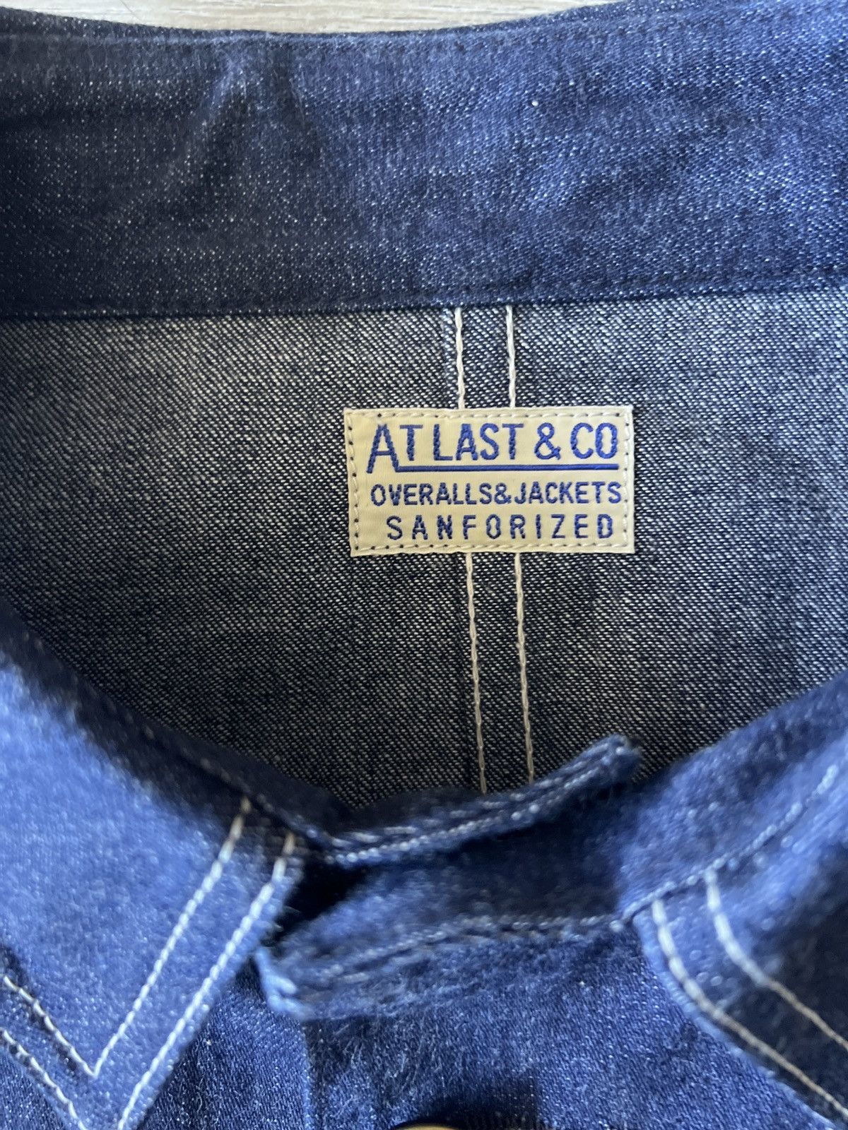 At Last & Co LOT650 Denim jacket Size US L / EU 52-54 / 3 - 3 Thumbnail