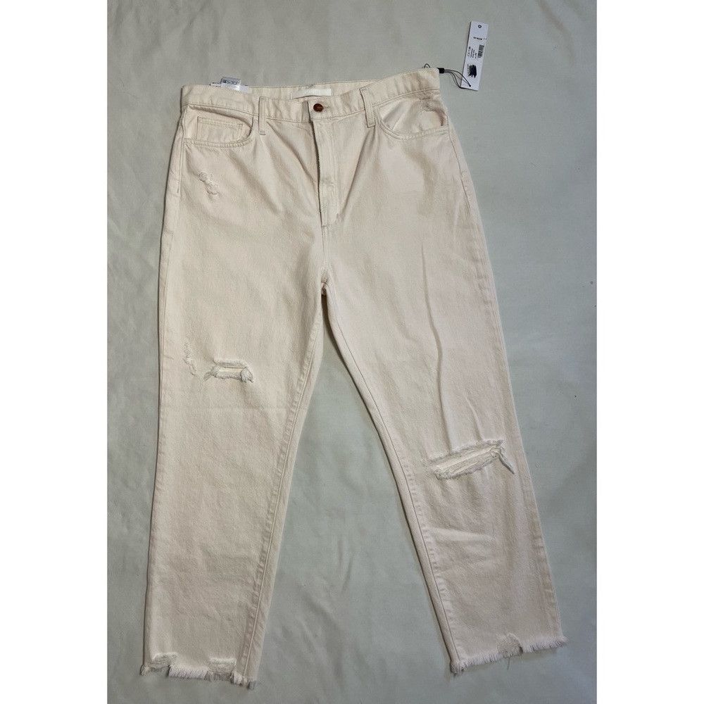 Joe's NWT New $228 Joe's The Honor Ripped High Waist Ankle Straig Size 32" / US 10 / IT 46 - 3 Thumbnail