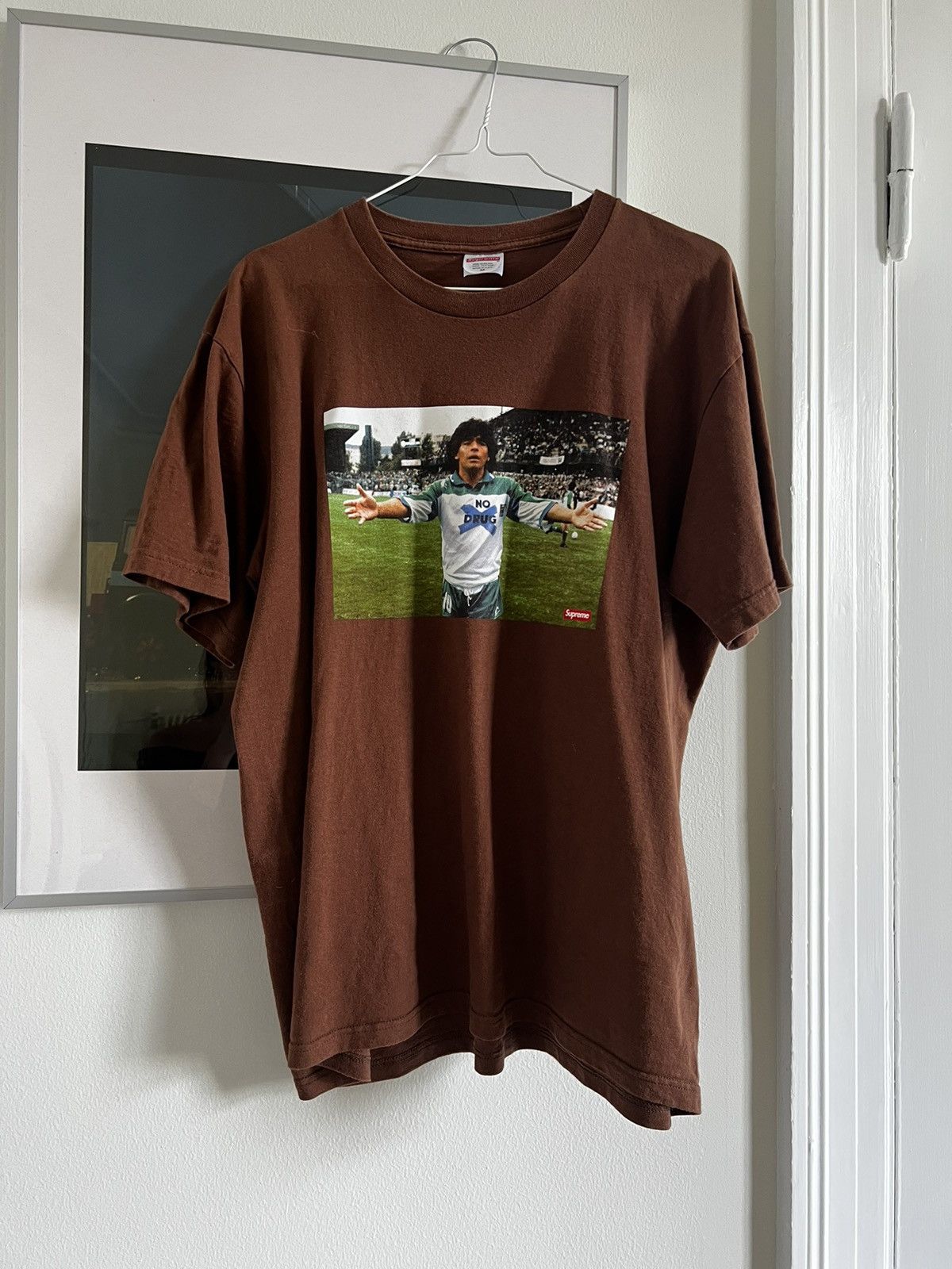 Supreme Maradona supreme t shirt Size US M / EU 48-50 / 2 - 1 Thumbnail