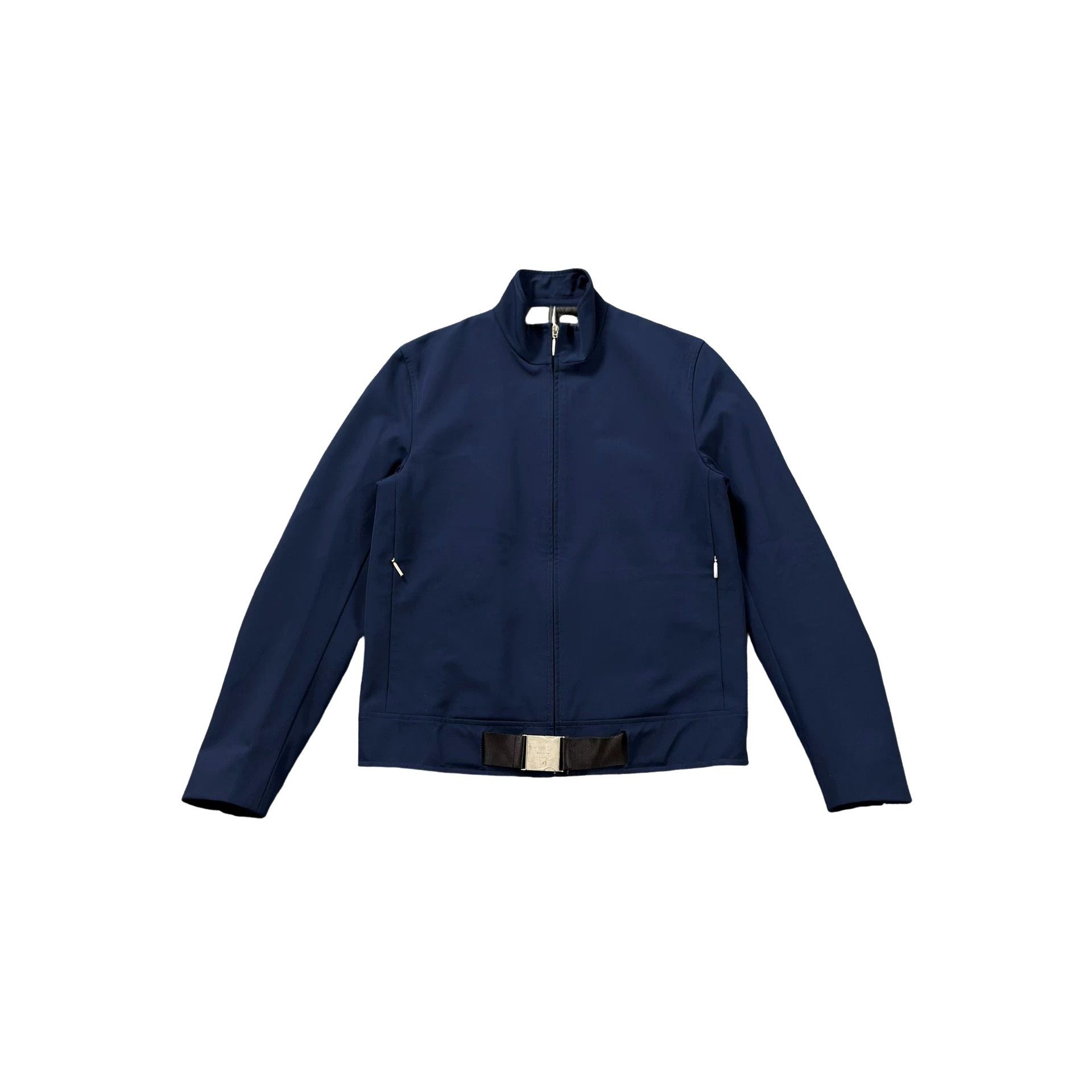Dior Dior Blue Buckle Hem Jacket Size 48 Size US M / EU 48-50 / 2 - 1 Thumbnail