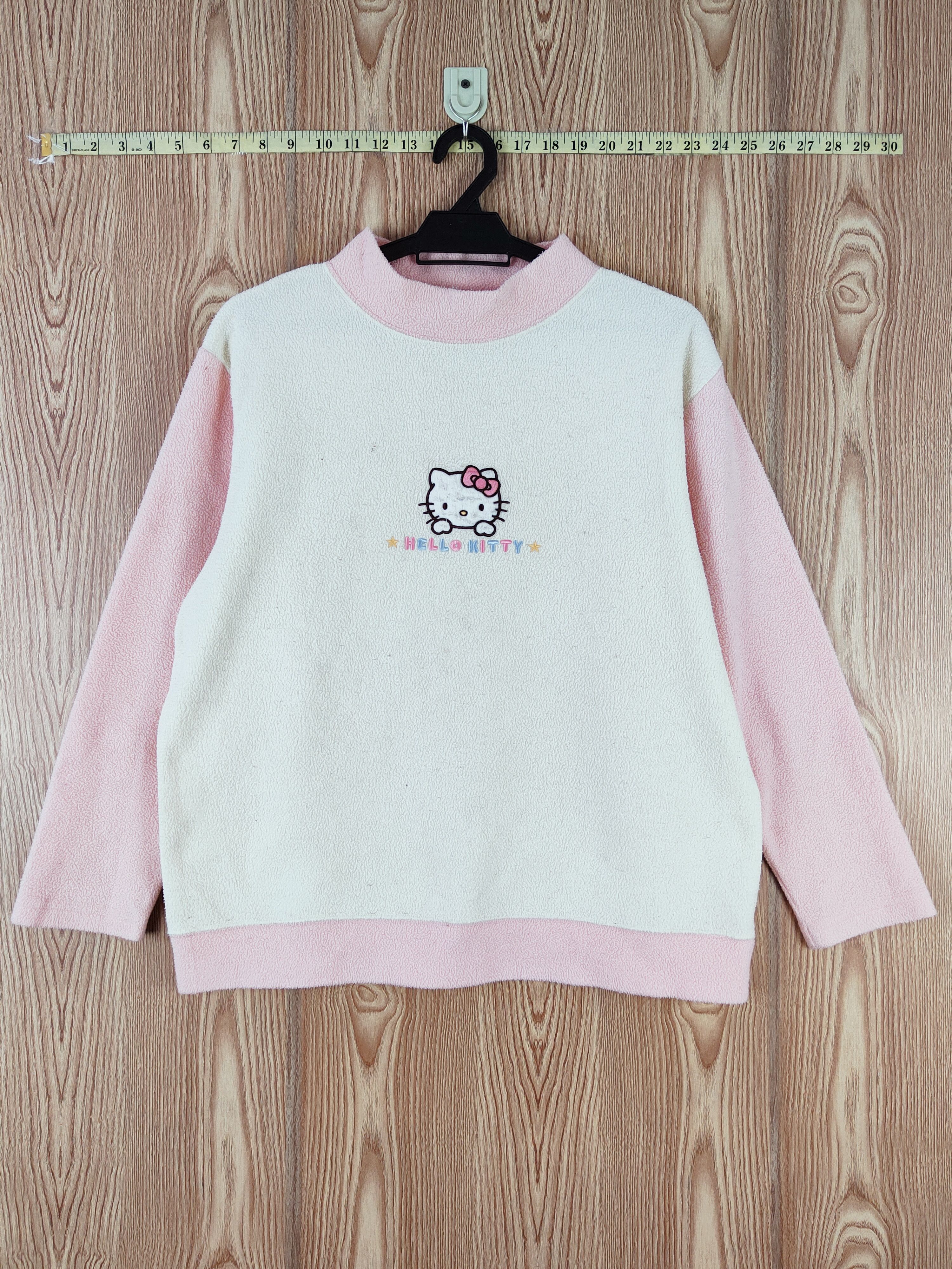 Cartoon Network × Japanese Brand × Vintage Hello Kitty vintage Pink Sweatshirts #W582 Size L / US 10 / IT 46 - 1 Thumbnail
