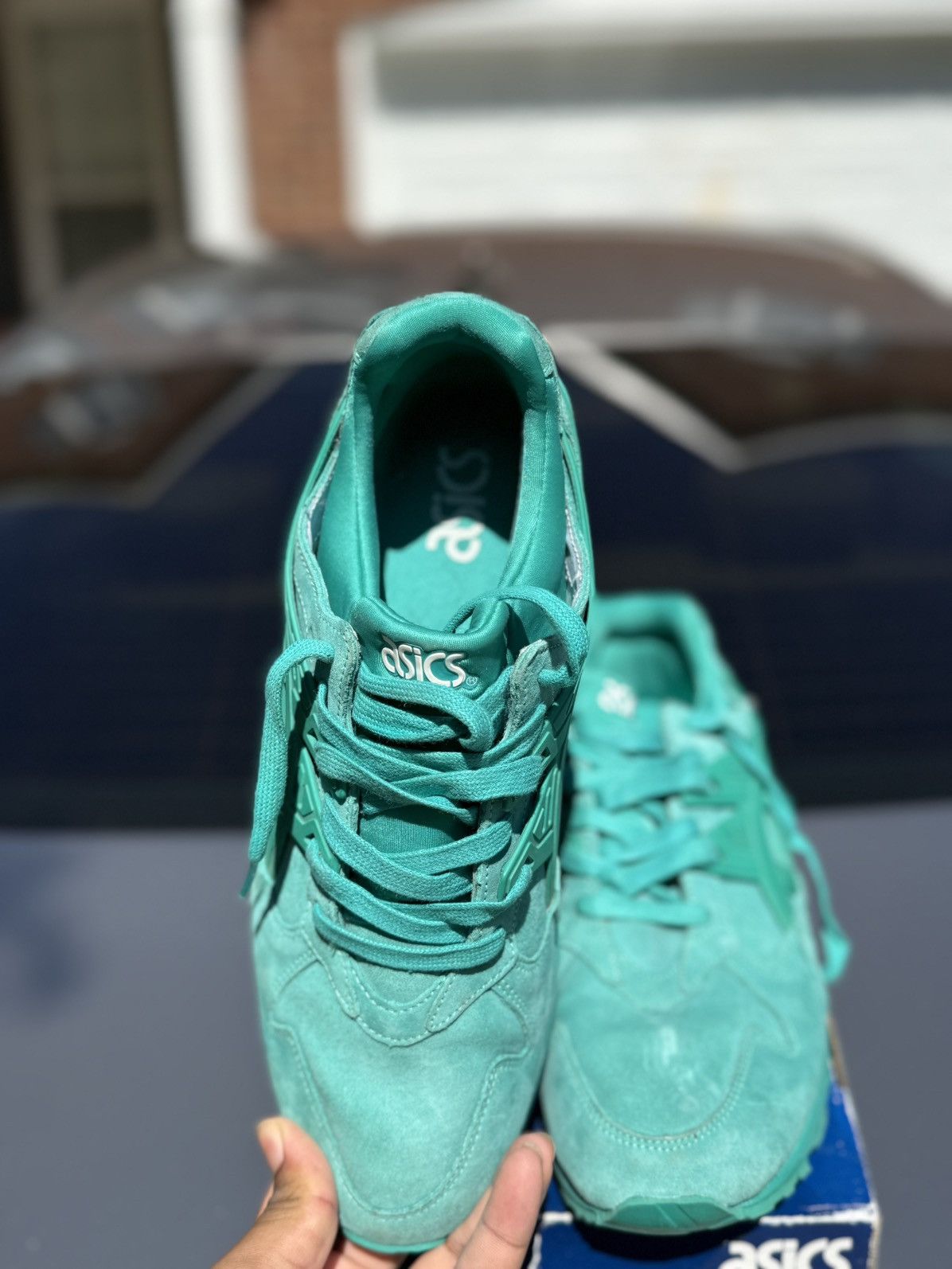 Asics ASICS Gel-Kayano Trainer Ocean Pack Spectra Green Size US 9.5 / EU 42-43 - 2 Thumbnail