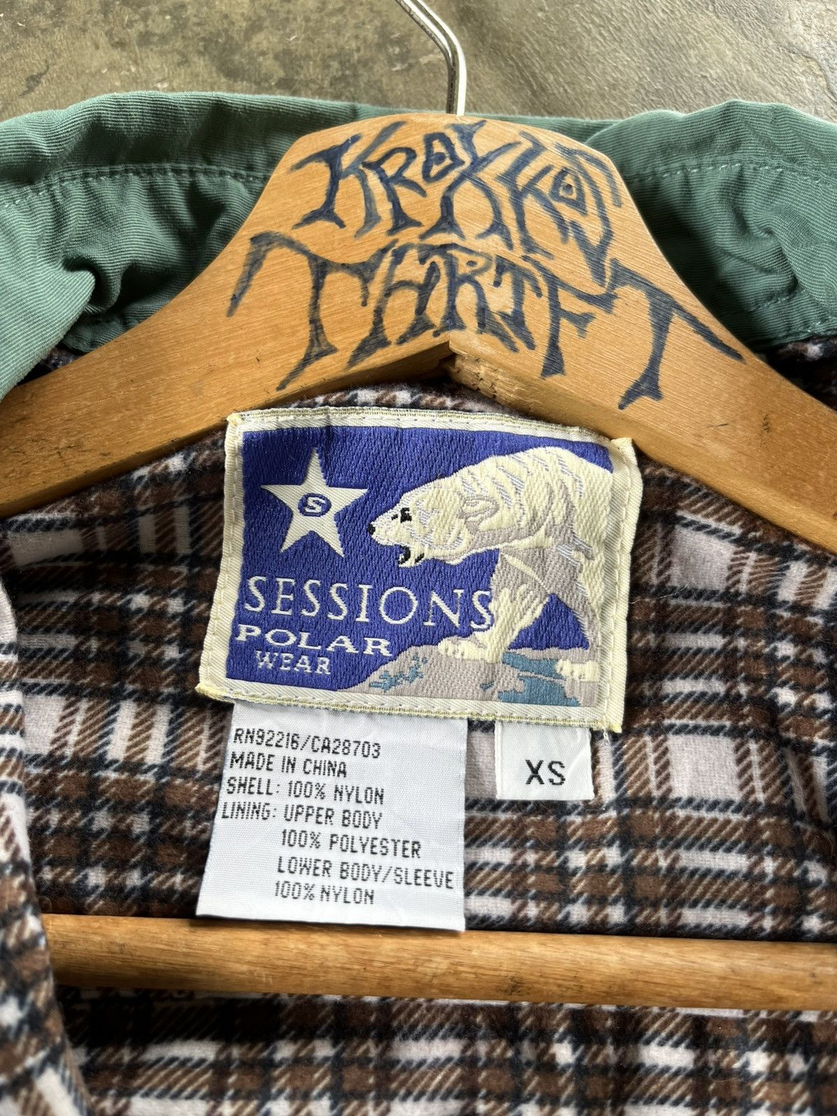 Sessions × Vintage ⚡️Vintage Sessions Polar Wear Shirts Button Up Size US XS / EU 42 / 0 - 4 Thumbnail
