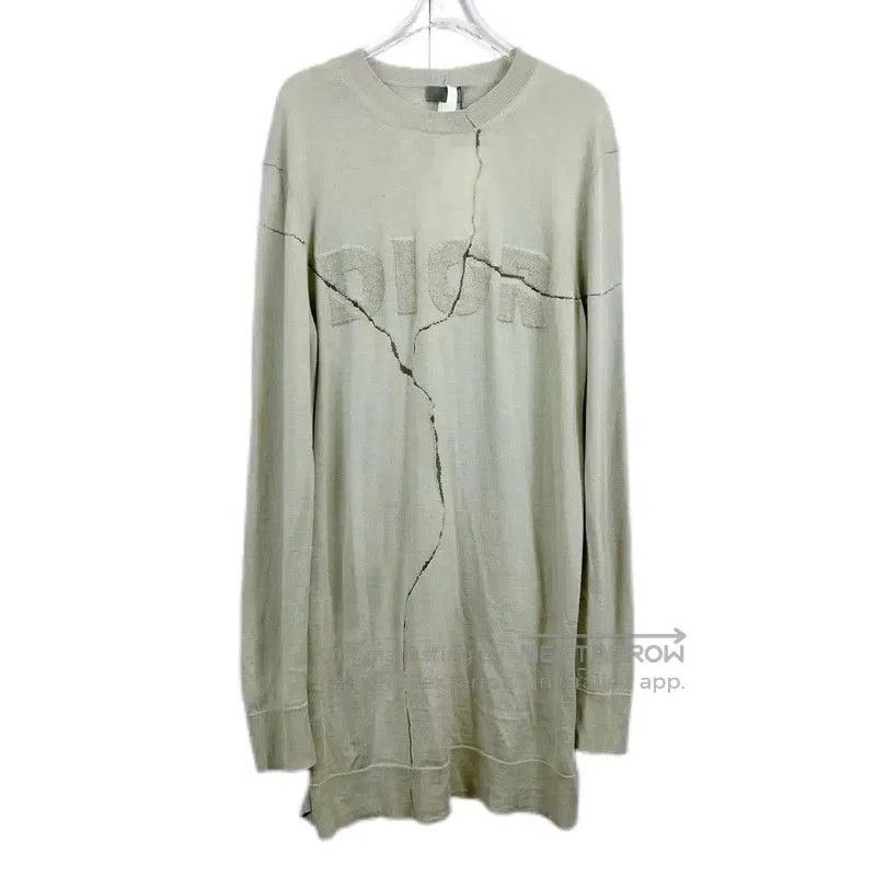Dior Dior Grey Long Sleeve Pullover Sweater . Size S / US 4 / IT 40 - 1 Thumbnail