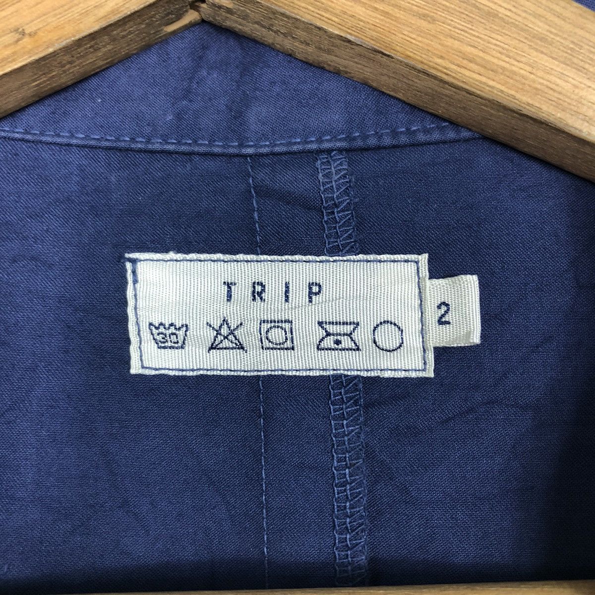Issey Miyake 📌Vintage Chore Work Blue Jacket Trip Japan Fabric Size US M / EU 48-50 / 2 - 18 Thumbnail