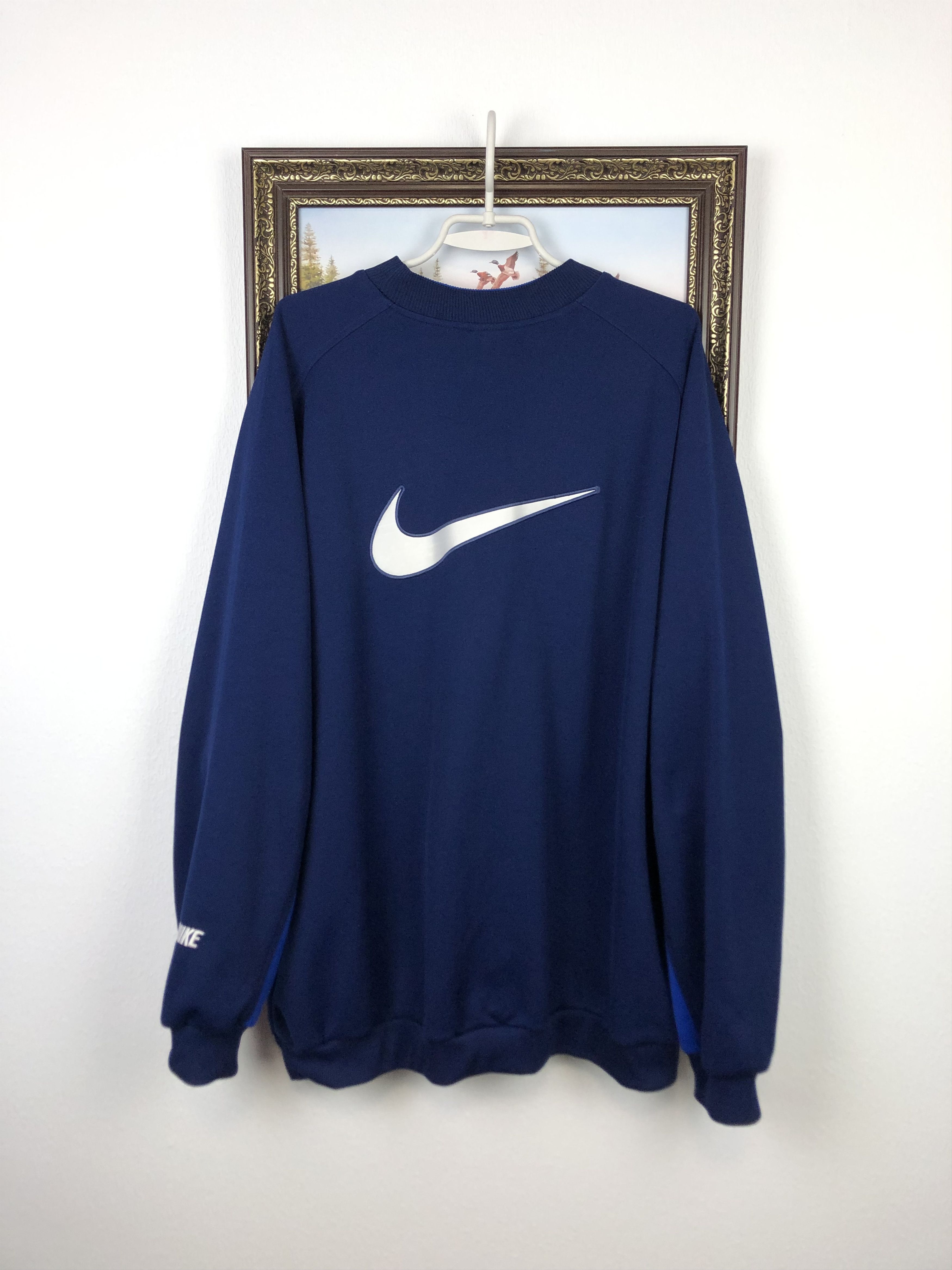 Nike Vintage Nike Glasgow Rangers Football Sweatshirt Jacket Size US XL / EU 56 / 4 - 11 Thumbnail