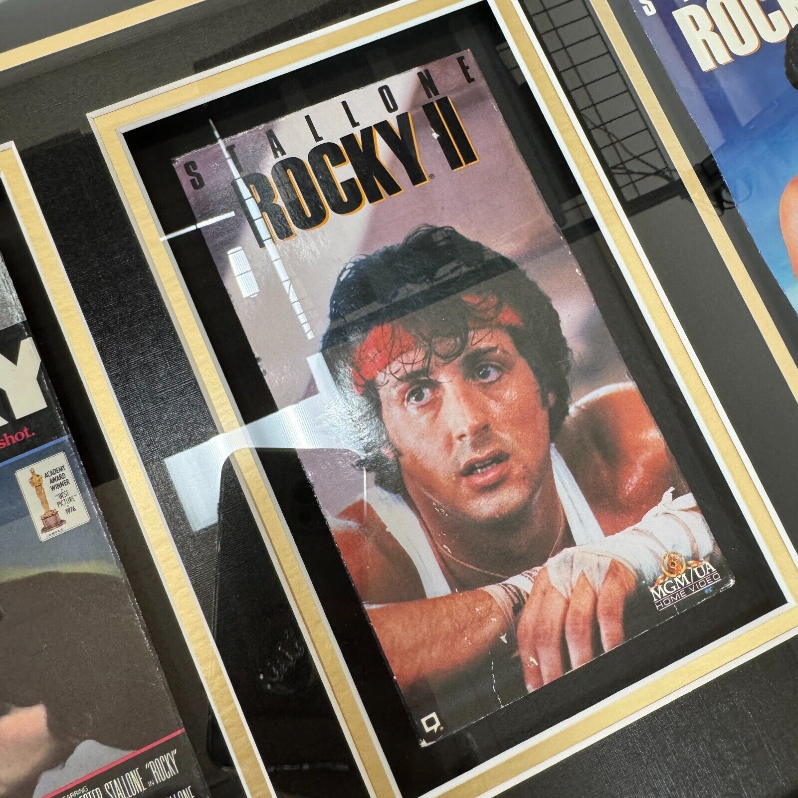 Vintage 1976 Rocky Movie Collector Memorabilia Framed Shirt VHS Size US XS / EU 42 / 0 - 11 Thumbnail