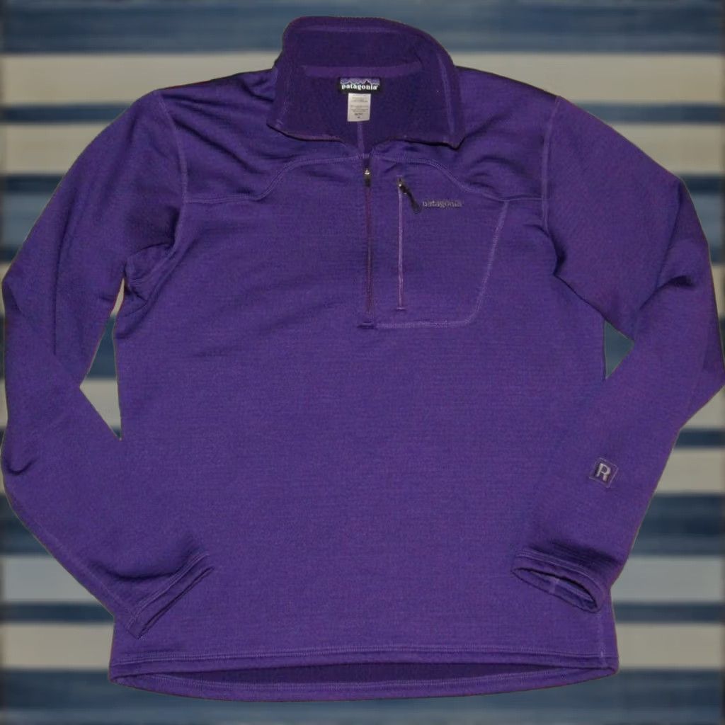 Patagonia PATAGONIA R1 Purple Regulator Pullover Fleece Shirt Medium Mens Size US M / EU 48-50 / 2 - 1 Thumbnail