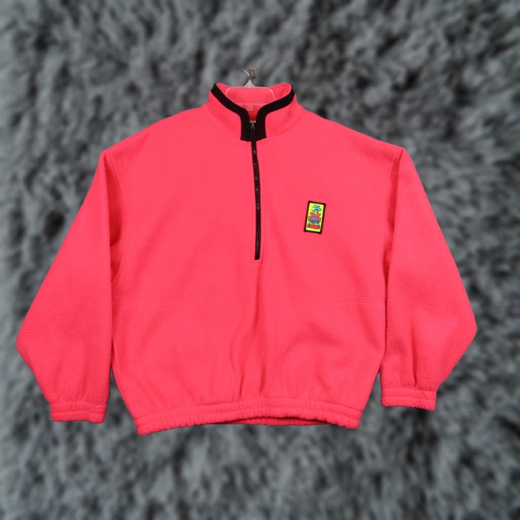 Ocean Pacific Ocean Pacific Sweatshirt 1/4 Zip Men Medium Pink X Treme Air 80s Size US M / EU 48-50 / 2 - 1 Thumbnail
