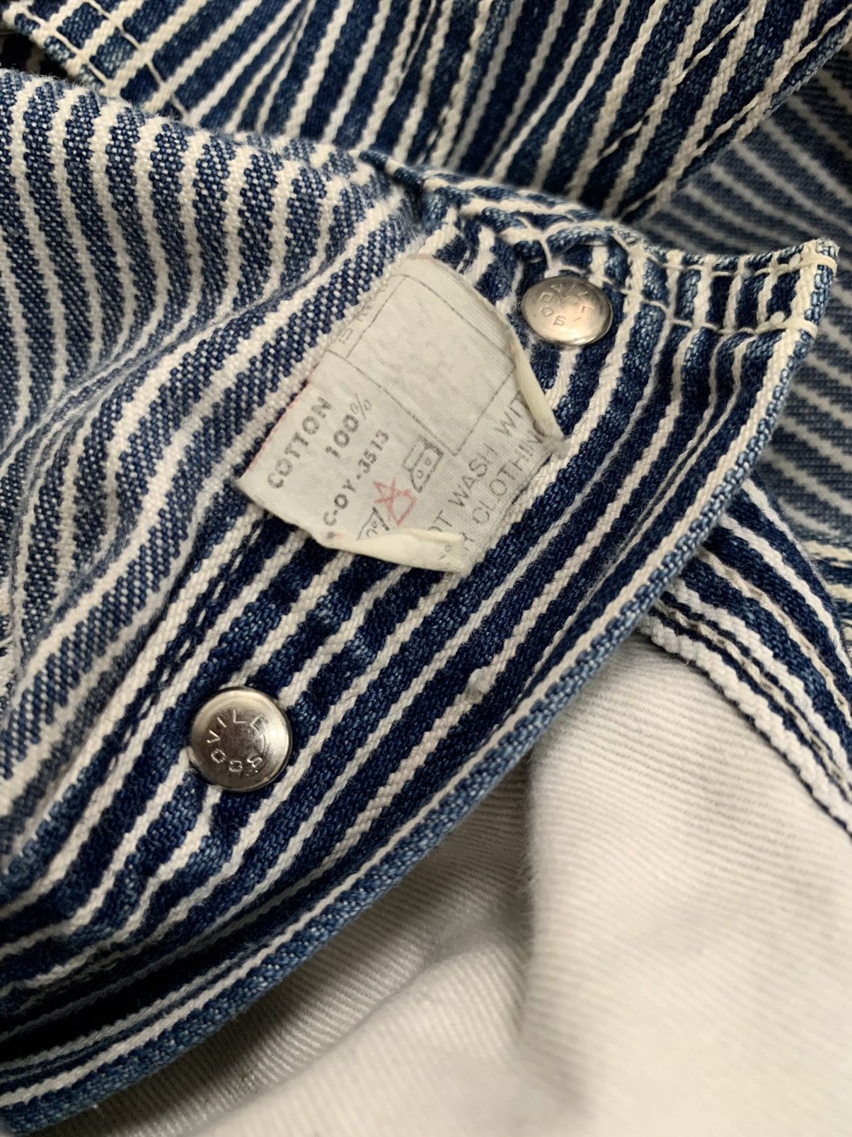 Big John Vintage big john hickory overalls Size US 32 / EU 48 - 10 Thumbnail