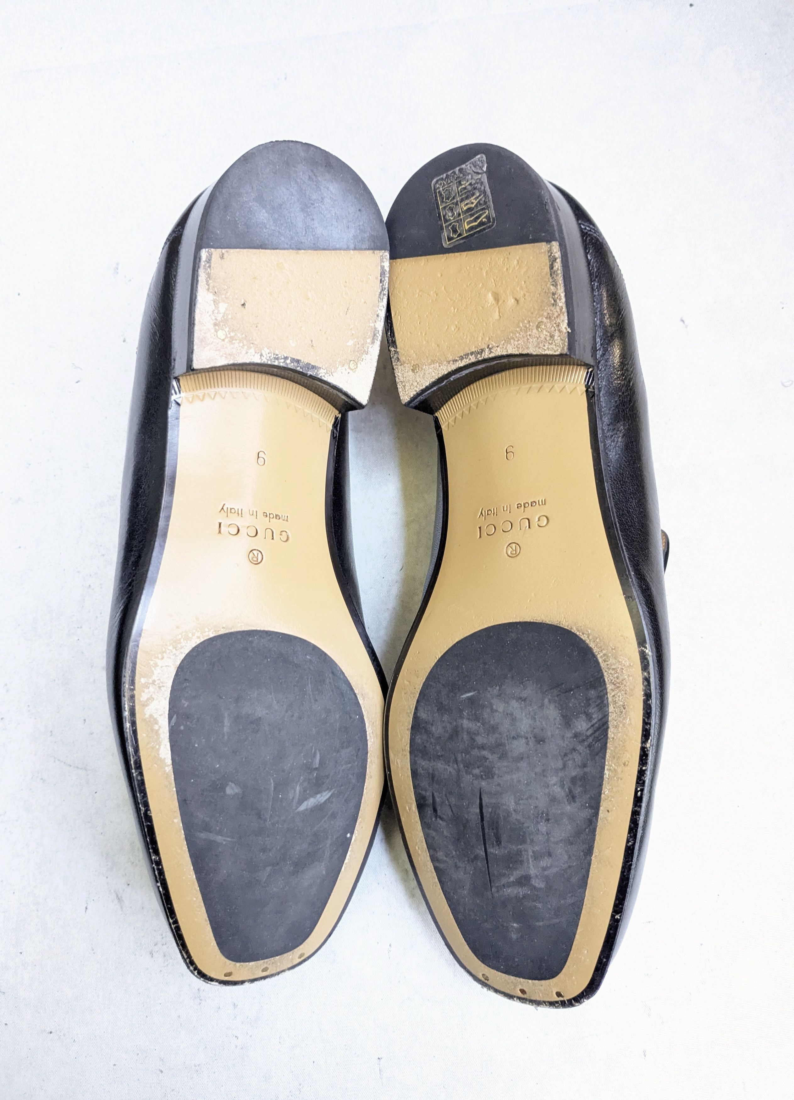 Gucci Gucci Horsebit Loafers Black 9.5 Low Tops Snaffle Size US 9.5 / EU 42-43 - 10 Thumbnail