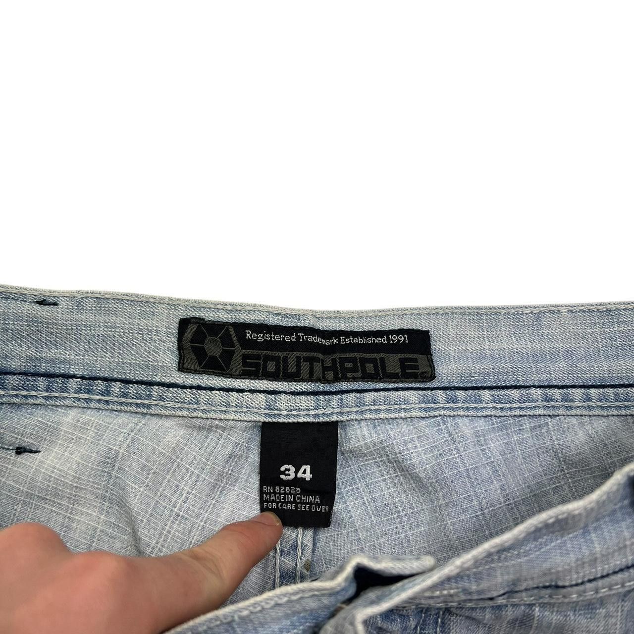 Southpole Vintage Southpole Light Wash Denim Shorts / Jorts - Waist 34 Size US 34 / EU 50 - 5 Thumbnail