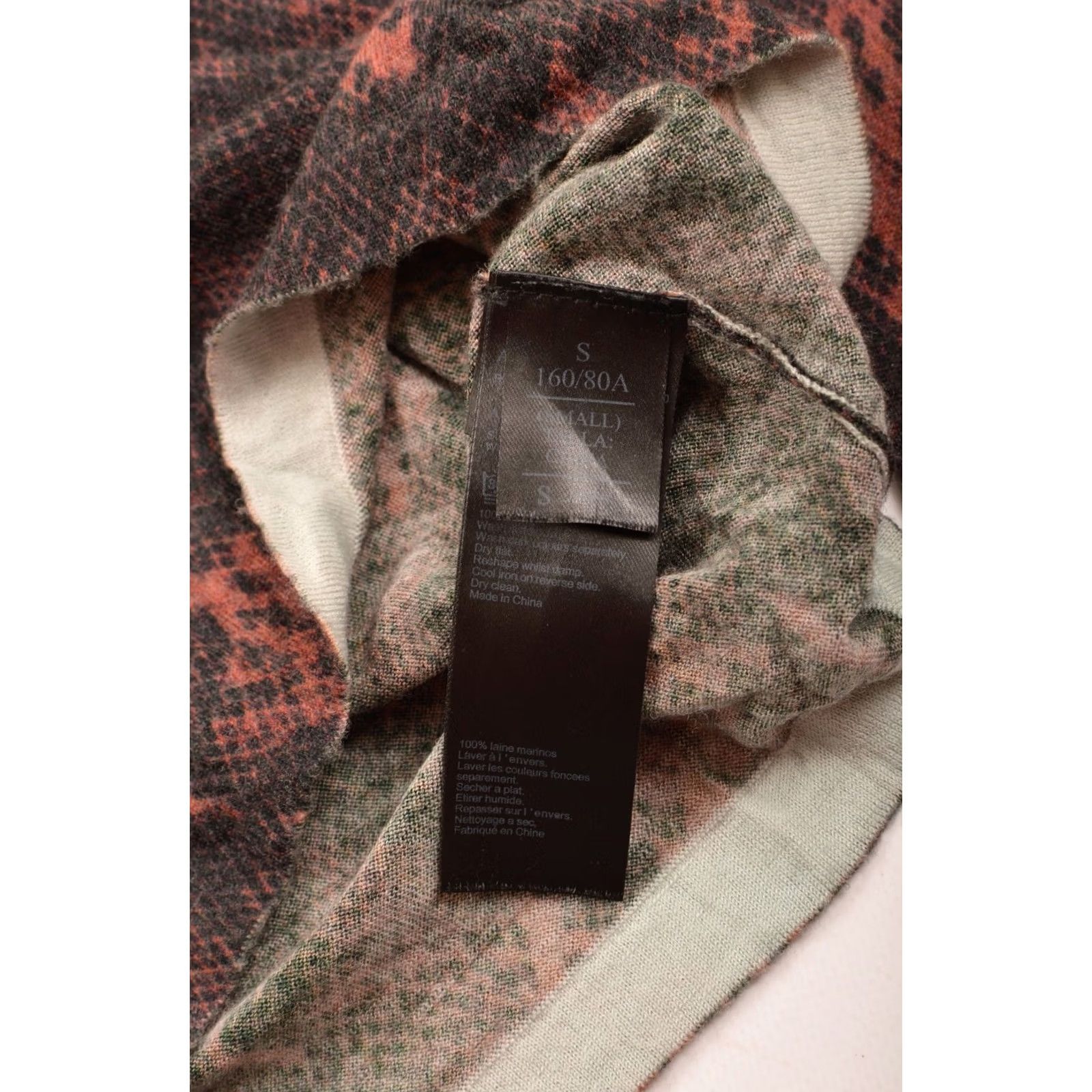 Allsaints AllSaints Suki Crew Neck Merino Wool Top Sweater Size S, Multicolor, Pullover, Women Size S / US 4 / IT 40 - 4 Thumbnail