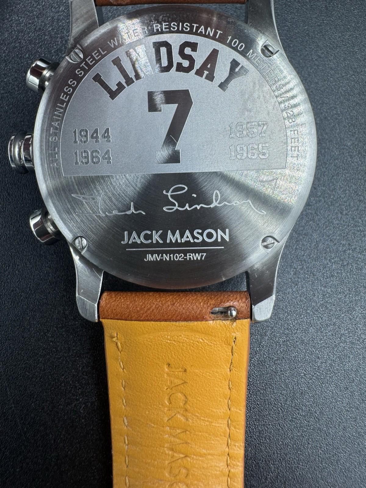 Other Jack Mason Ted Lindsay #7 Limited Edition Detroit Red Wings Size ONE SIZE - 8 Thumbnail