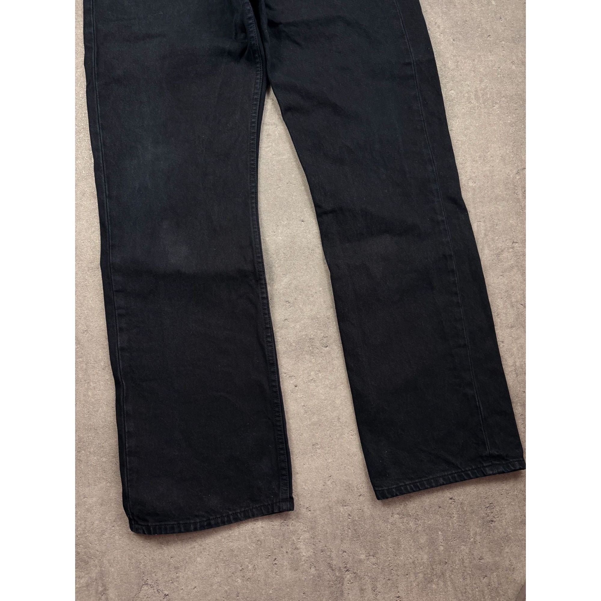 Levi's Levi’s 501 Original Fit Men's Black Jeans W34 L32 Vintage 20 Size US 34 / EU 50 - 6 Thumbnail