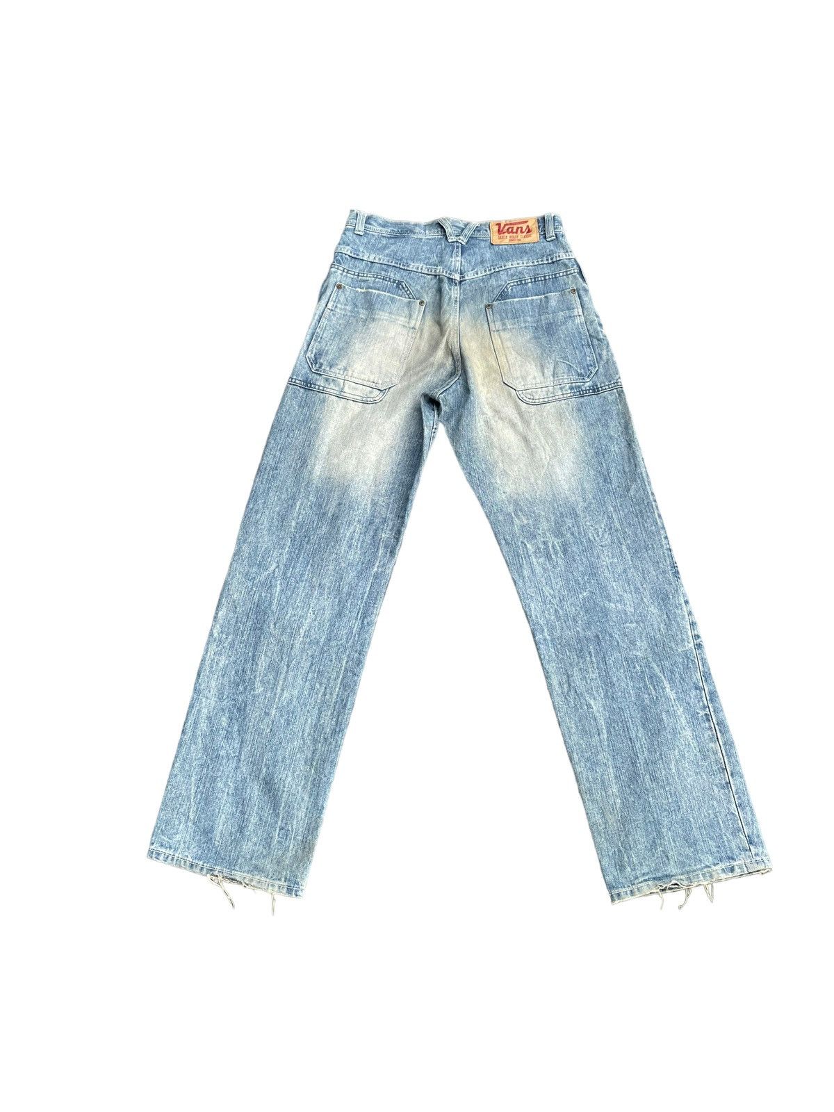 Vans Vans Custom Distresed Denim Size US 31 - 8 Thumbnail
