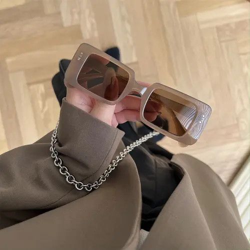 Japanese Brand Retro square sunglasses Size ONE SIZE - 6 Thumbnail