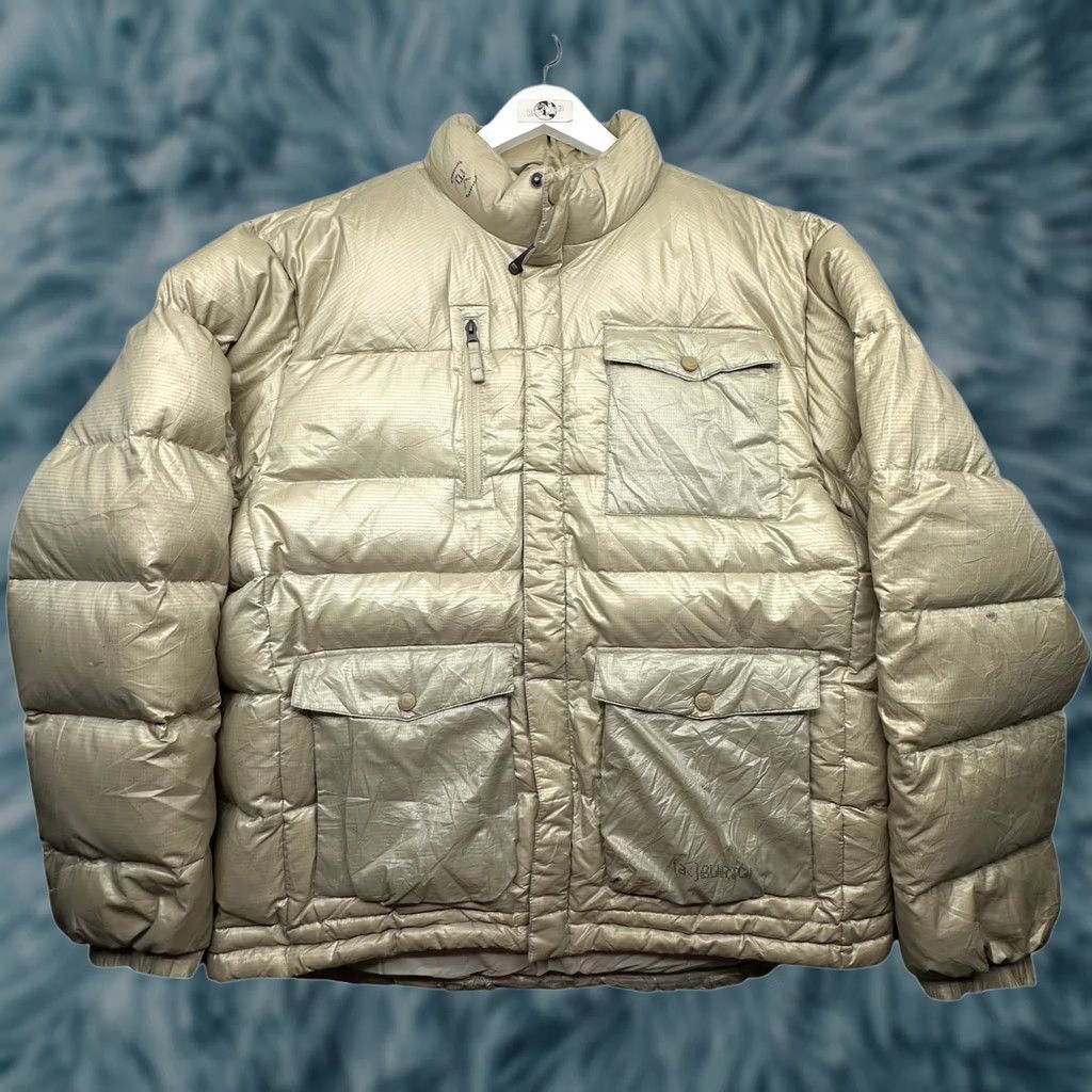 Burton VINTAGE Burton AK Goose Down Ski Snowboard Puffer Jacket Mens XL Gold Full Zip Size US XL / EU 56 / 4 - 1 Thumbnail