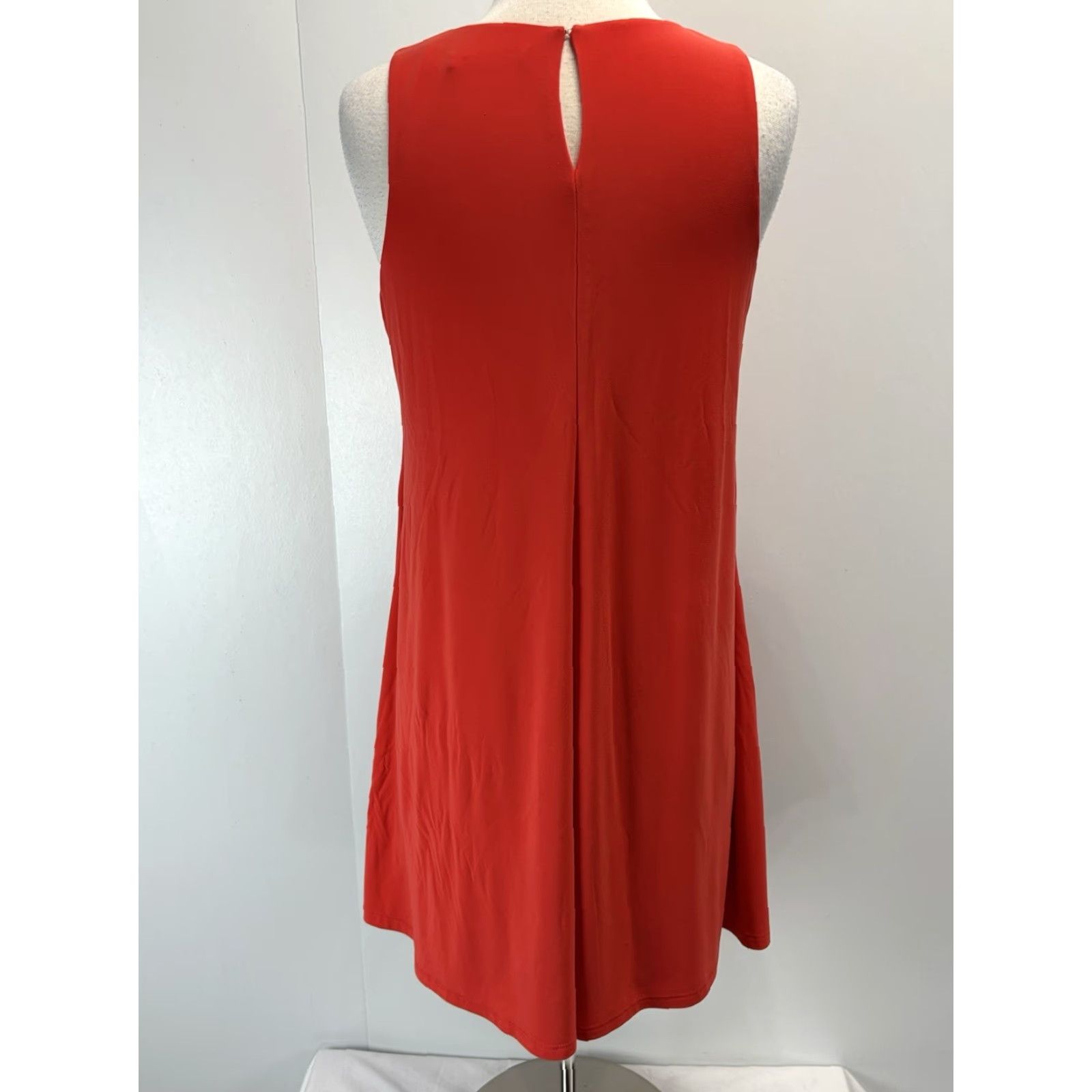 Ralph Lauren Lauren Ralph Lauren Sleeveless Shift Dress Sz 10 Women’s Orange Red Comfort Size L / US 10 / IT 46 - 3 Thumbnail