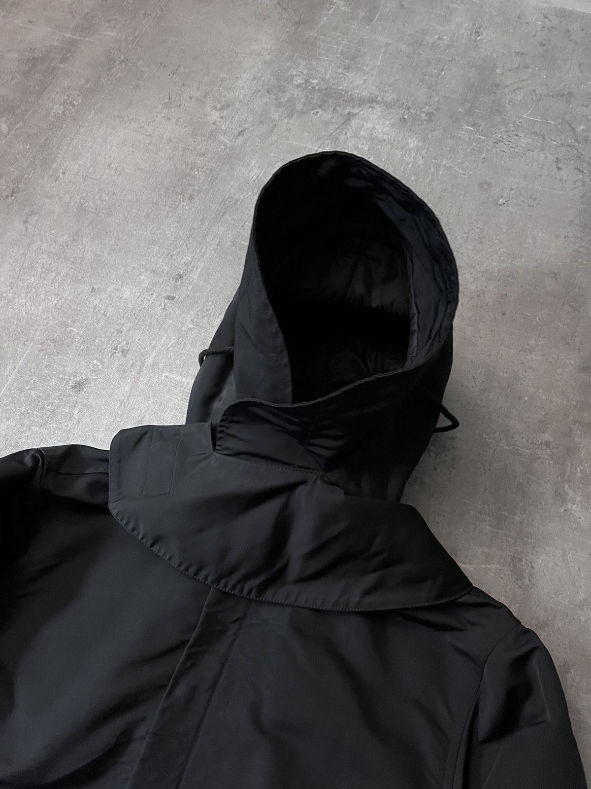 Raf by Raf Simons Raf by Raf Simons F/W 2008 Bondage hooded black jacket Size US M / EU 48-50 / 2 - 7 Thumbnail