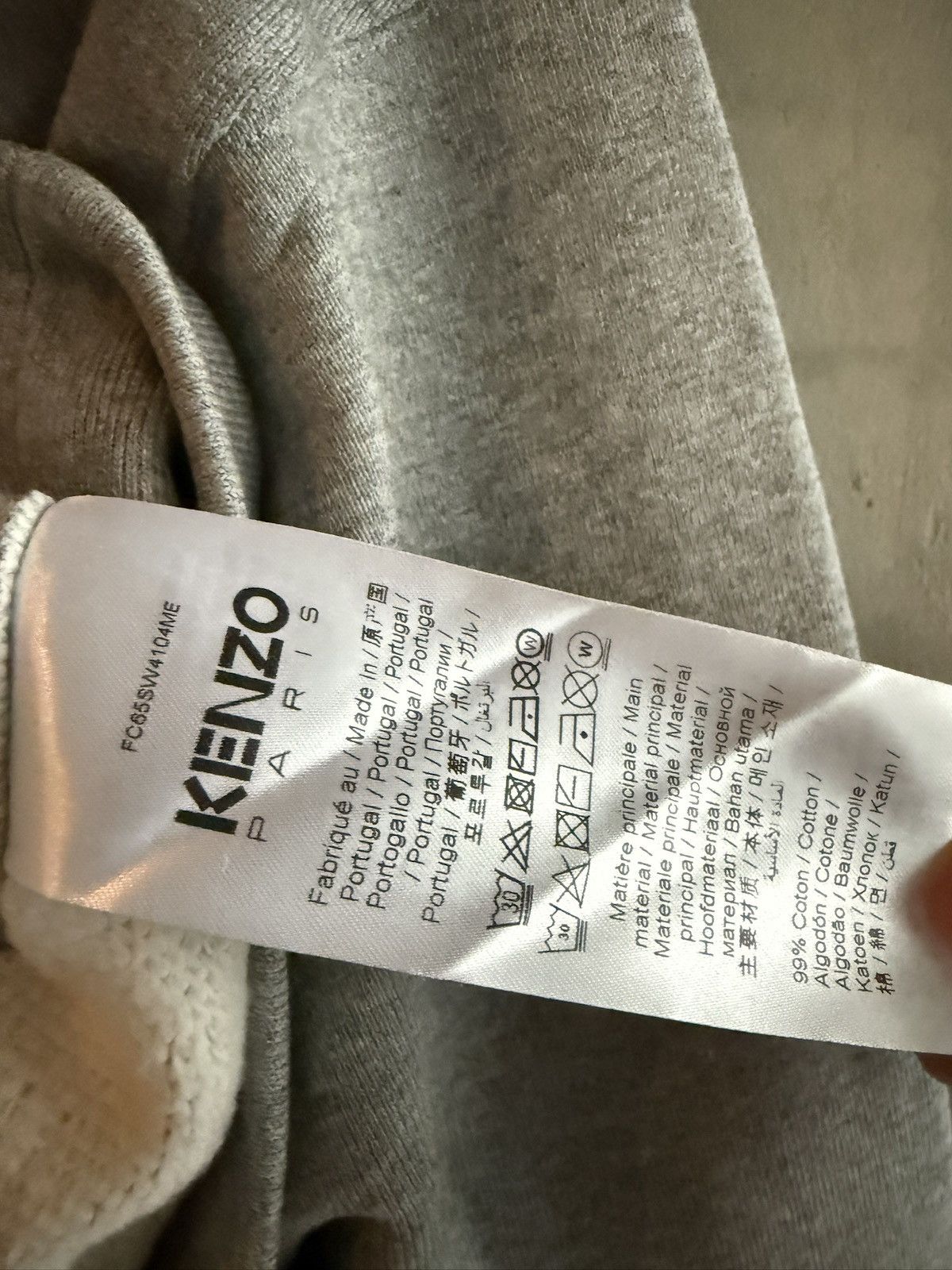 Kenzo Kenzo flower boke sweatshirt Size US L / EU 52-54 / 3 - 4 Thumbnail