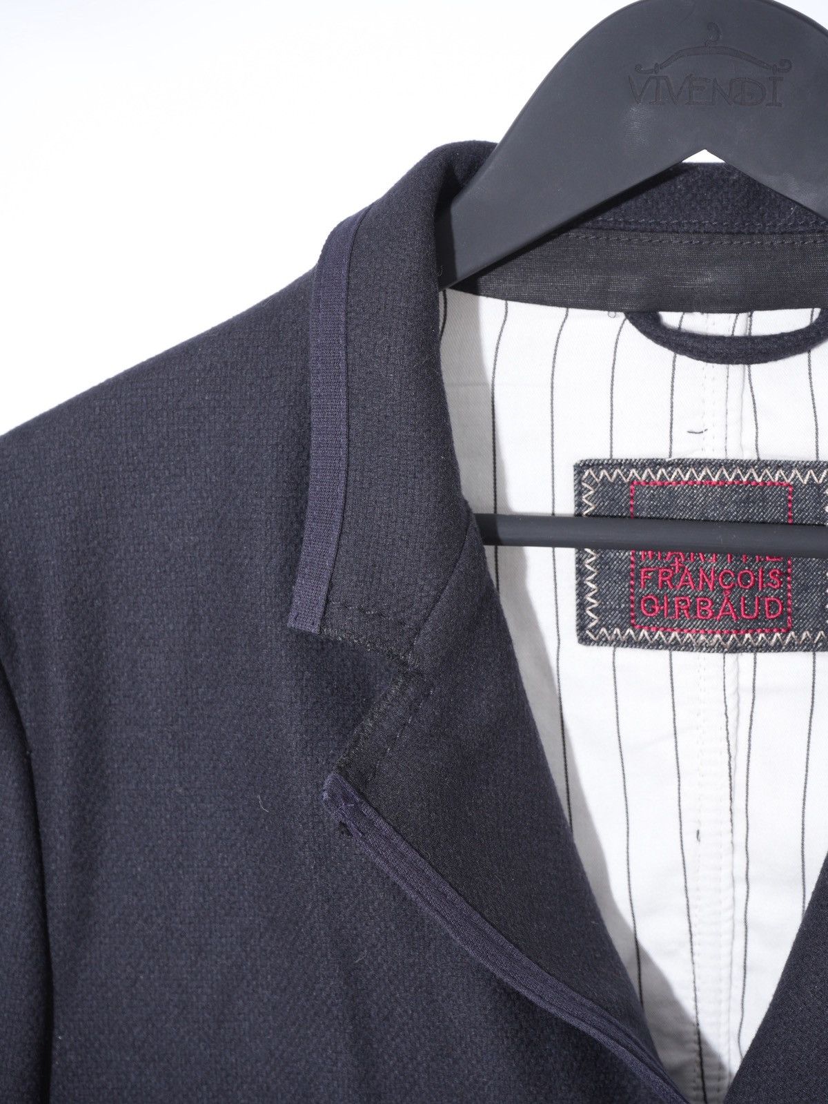 Marithe + Francois Girbaud Marithe Francois Girbaud Wool Blazer Avant Garde Designer Size US M / EU 48-50 / 2 - 2 Thumbnail