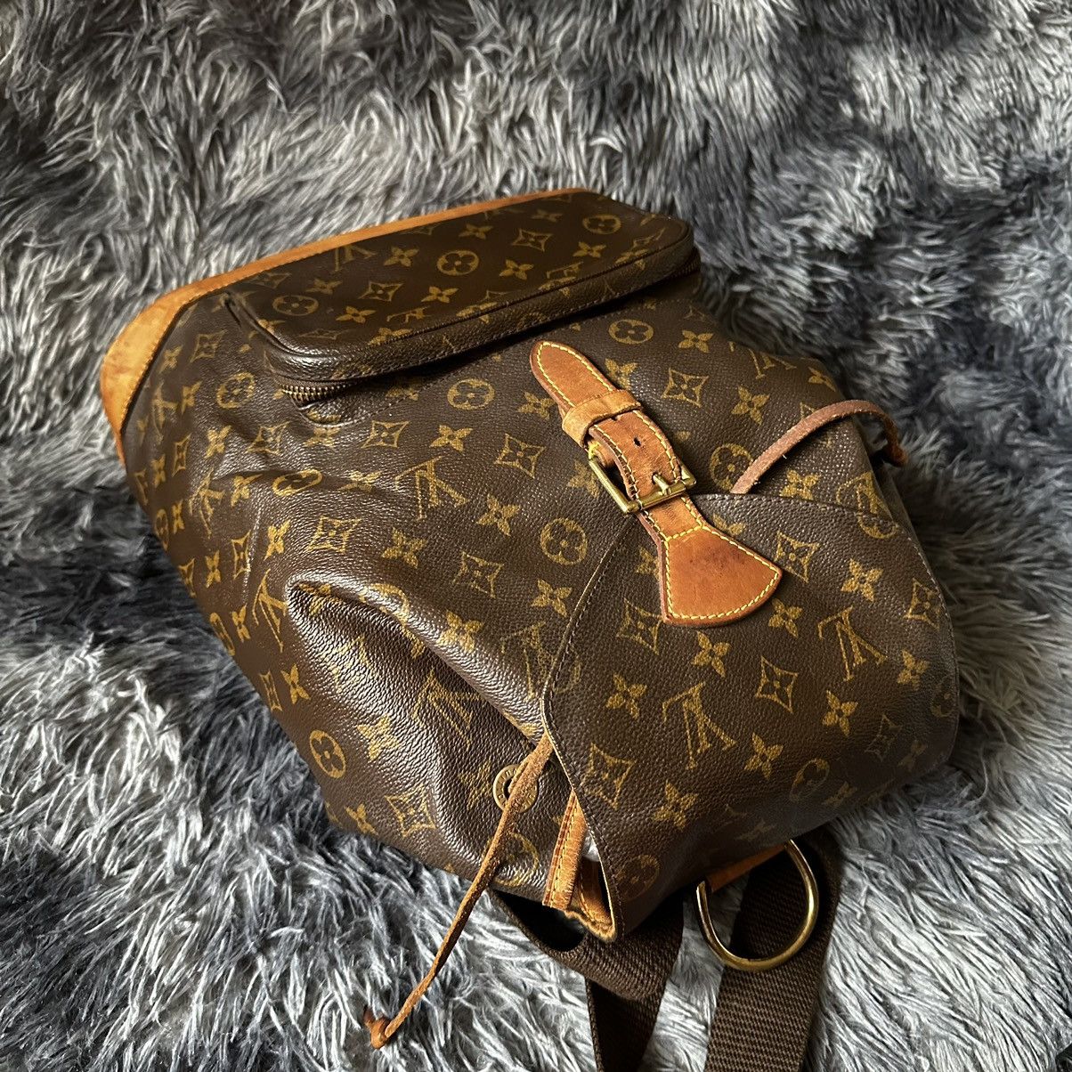 Louis Vuitton Louis Vuitton Montsouris GM Backpack Monogram Canvas Size ONE SIZE - 23 Thumbnail