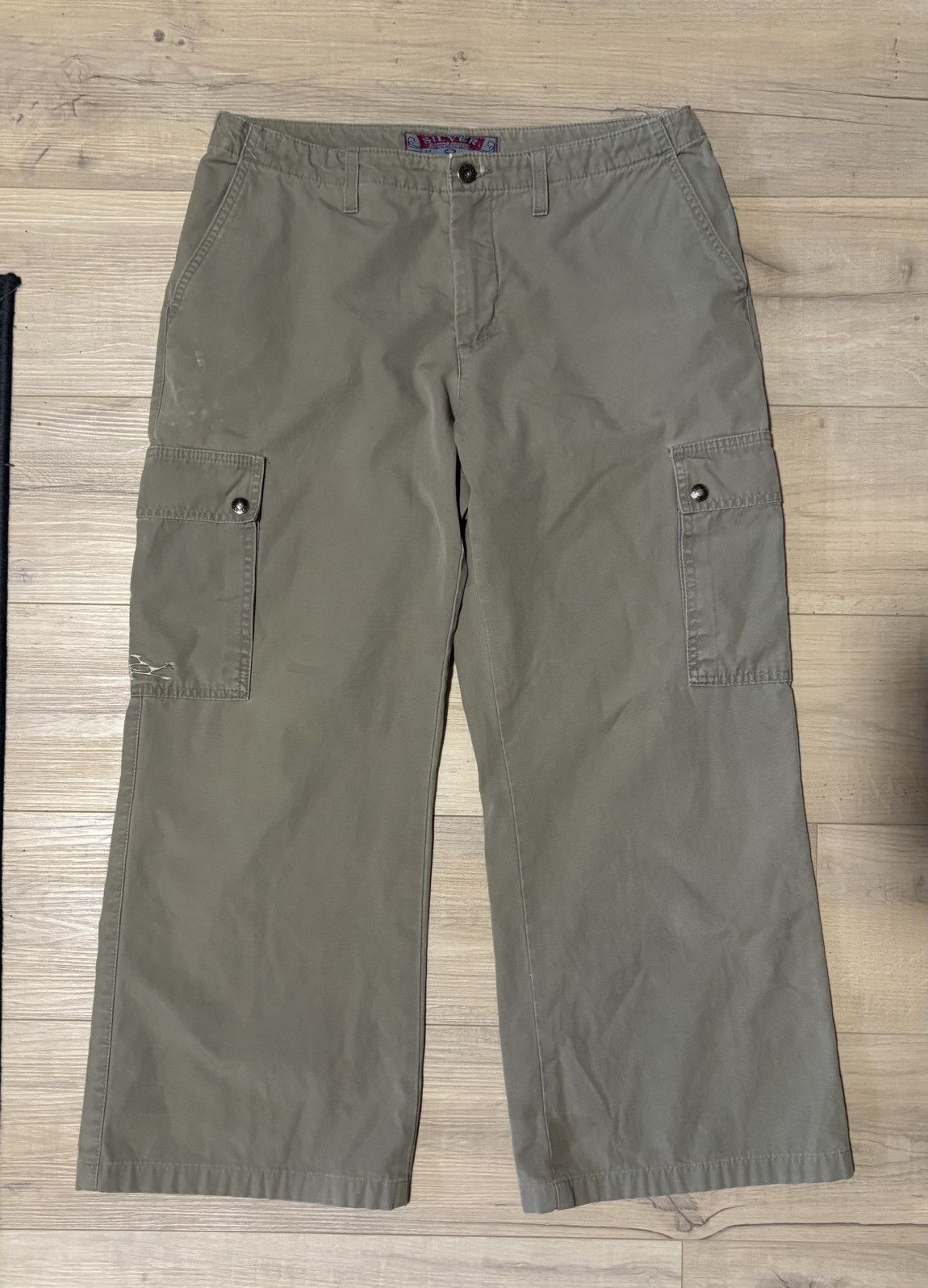 Vintage Vintage Silver Jeans Baggy/Wide Khaki Cargo Pants Size US 32 / EU 48 - 1 Thumbnail