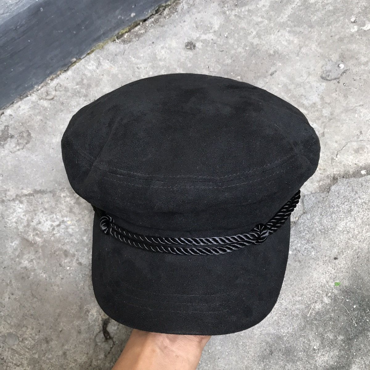 Vintage Sailor Hat with Rope Size 36 - 2 Thumbnail