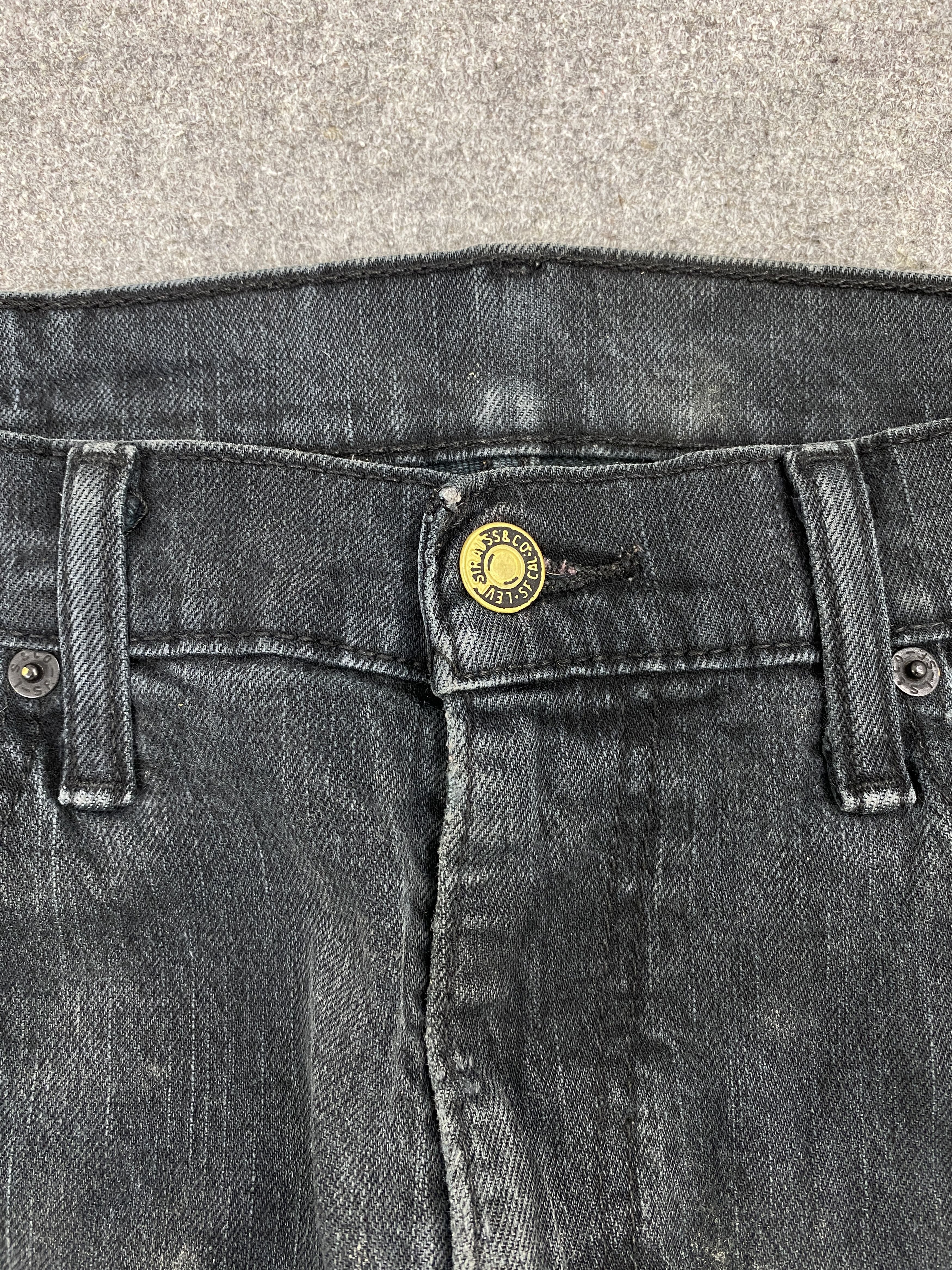 Levi's Vintage Levis 550 Faded Black Jeans 32x32 S0043 Size US 32 / EU 48 - 11 Thumbnail