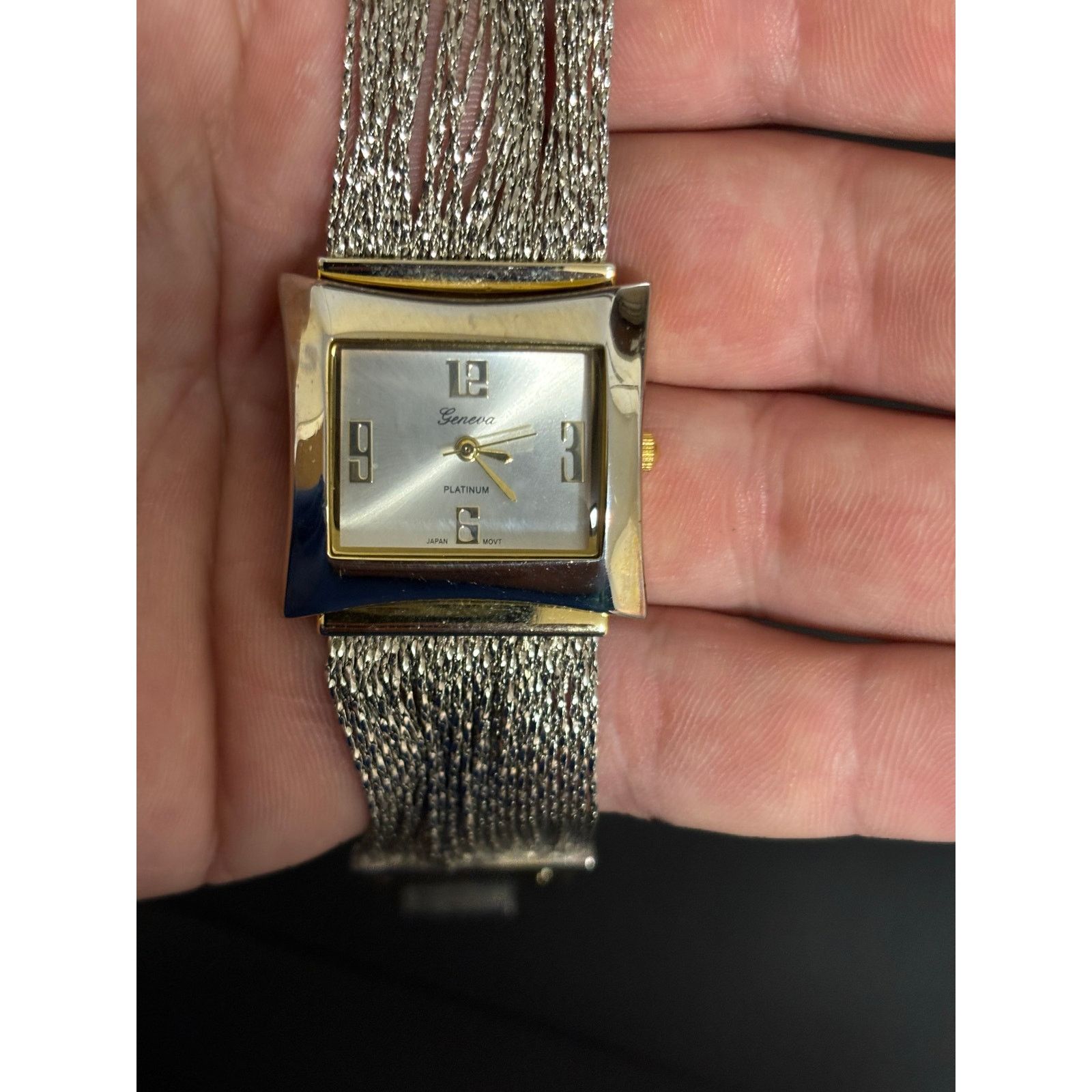 Geneva Geneva Platinum 6693 Silver Tone Women