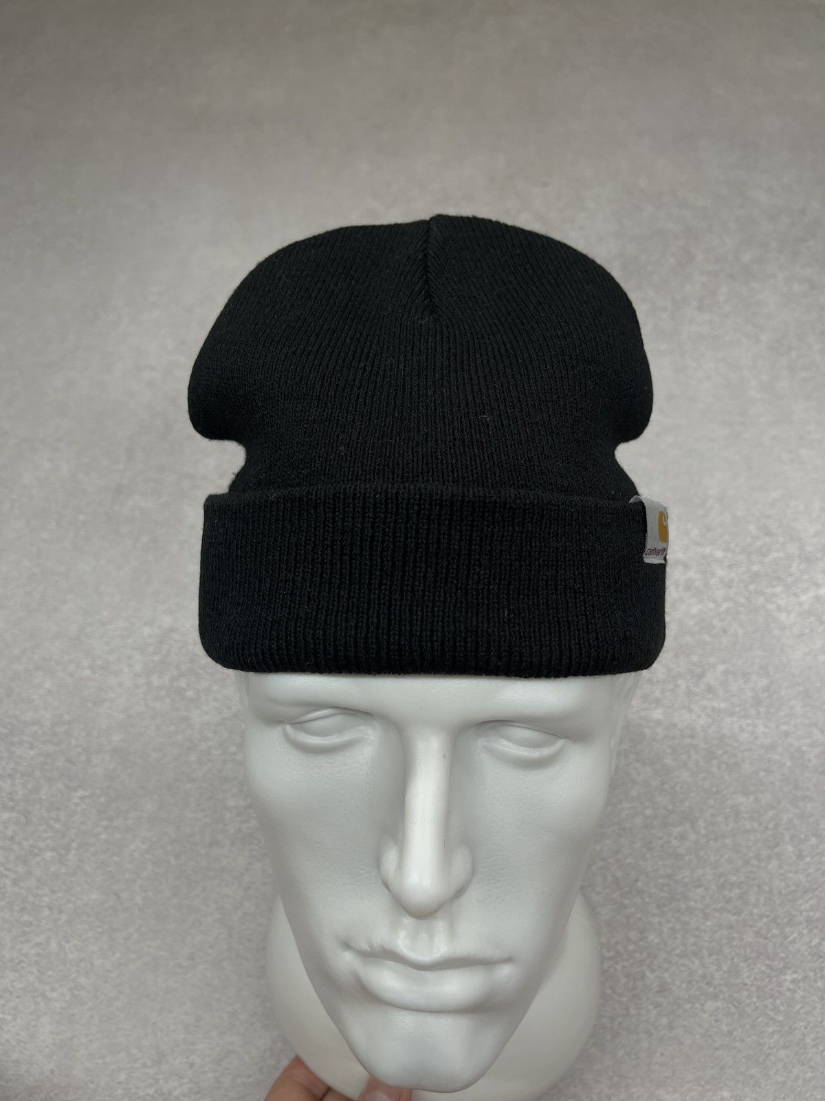 Carhartt Mens Carhartt Stratus Beanie Hat Low Black Size ONE SIZE - 4 Thumbnail