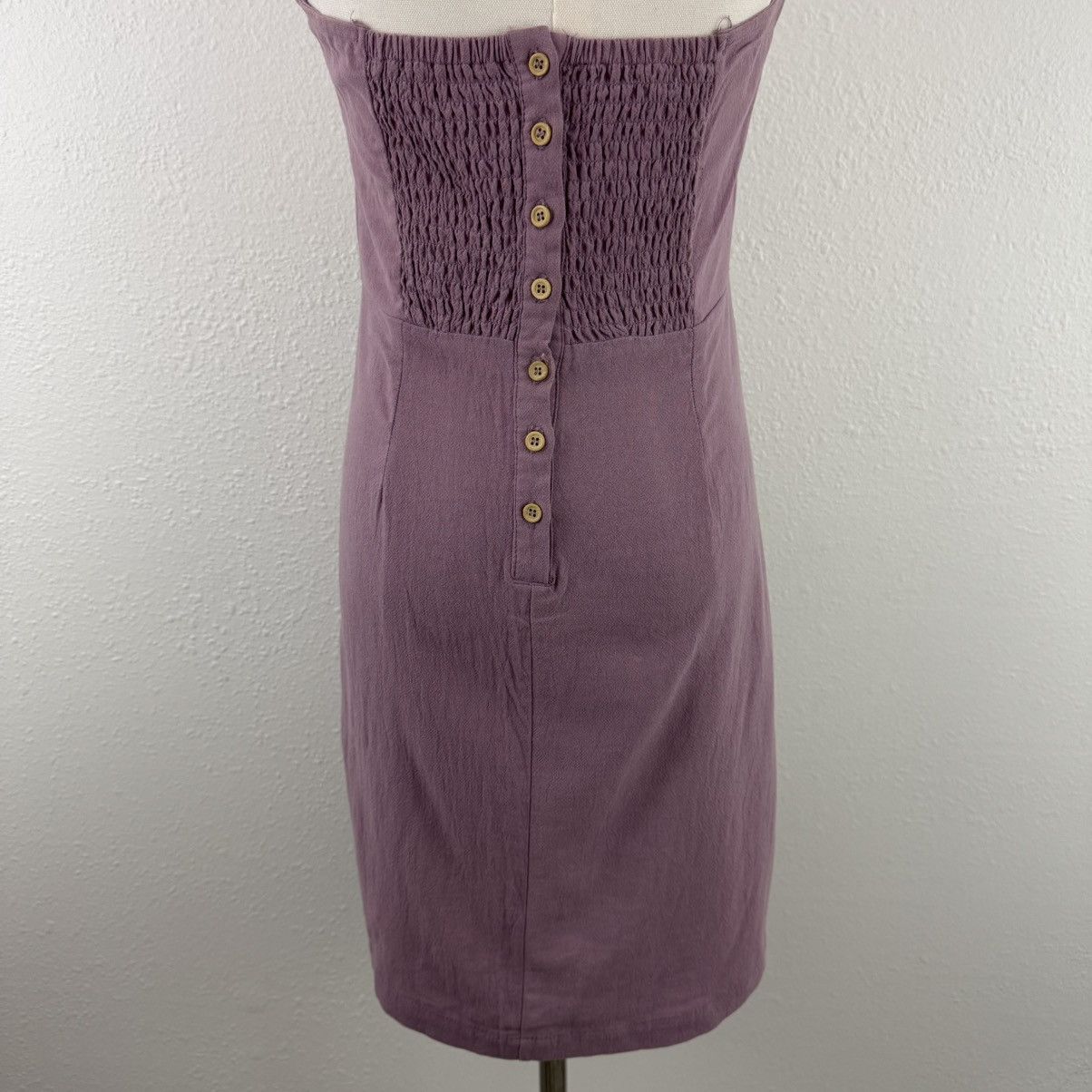 Kendall And Kylie KENDALL & KYLIE Mauve Pink Purple Neck Tie Halter Mini Dress Size S / US 4 / IT 40 - 10 Thumbnail
