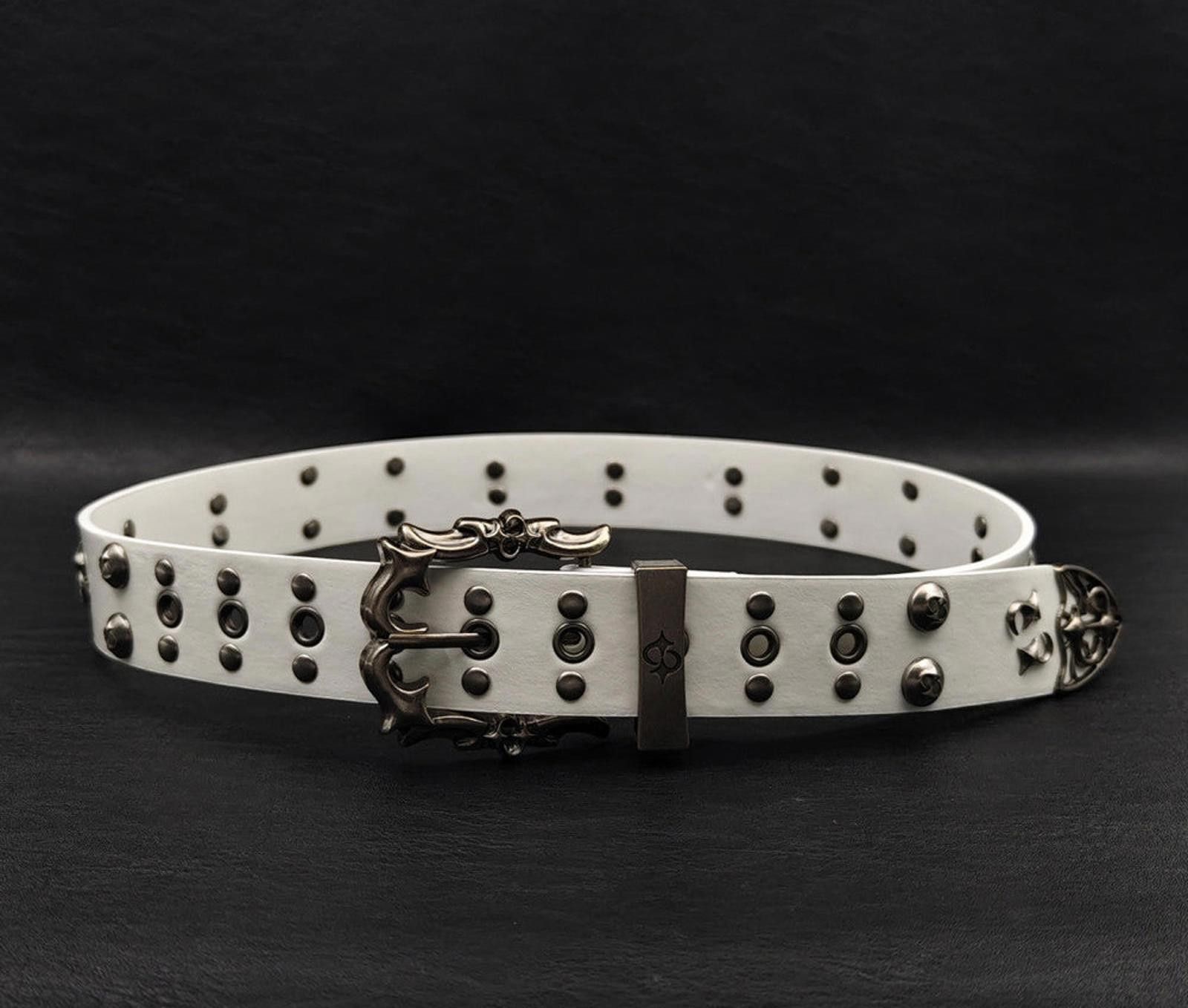 Other Studded Belt with Decorative Buckle Size ONE SIZE - 1 Thumbnail