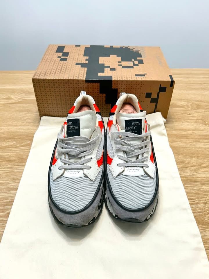 Other Hidn-Ander Threedome.Zero Art (Pewter/Fluo Red) – Size 43 Size US 10 / EU 43 - 4 Thumbnail
