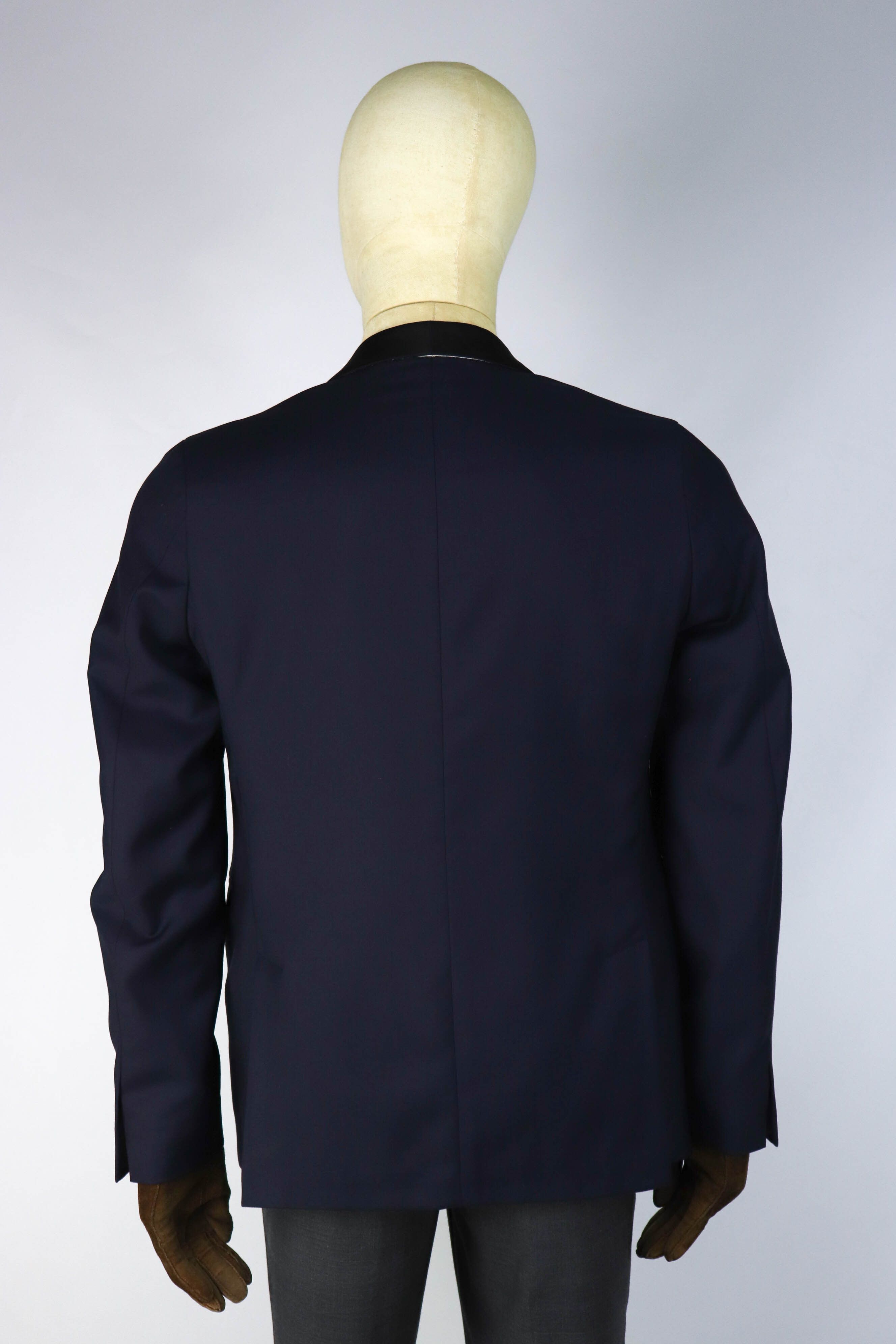 Gant GANT New Haven Navy Wool Gold Buttons Tuxedo Blazer Jacket Size 40R - 5 Thumbnail
