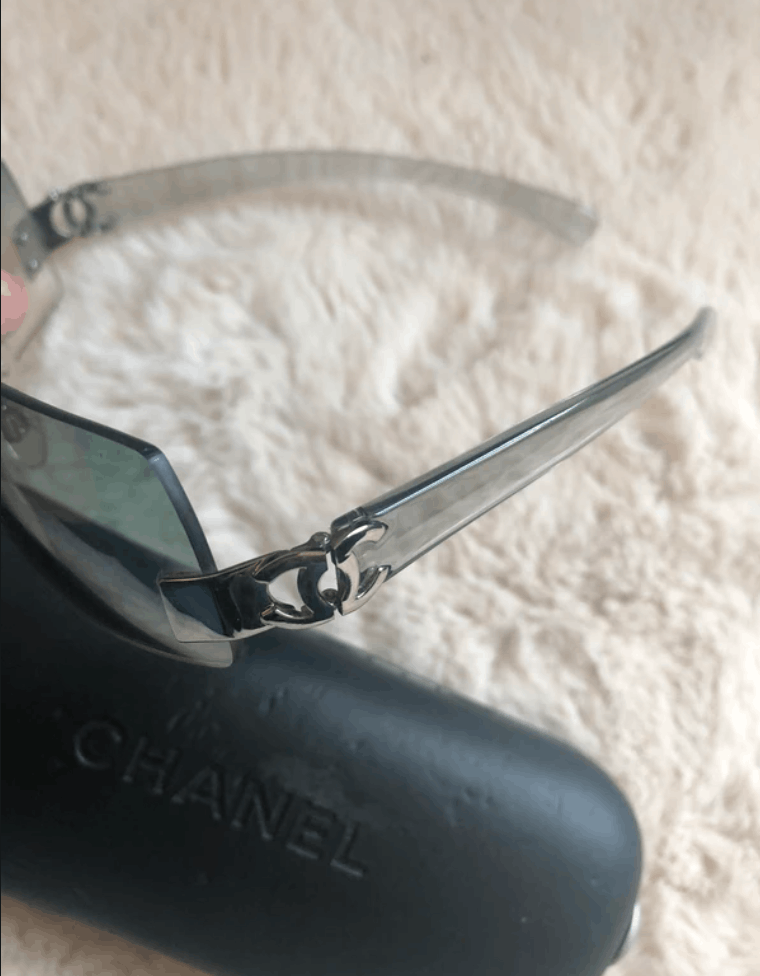 Chanel Chanel Sunglasses 4048 Rhinestone CC Rimless Size ONE SIZE - 3 Thumbnail