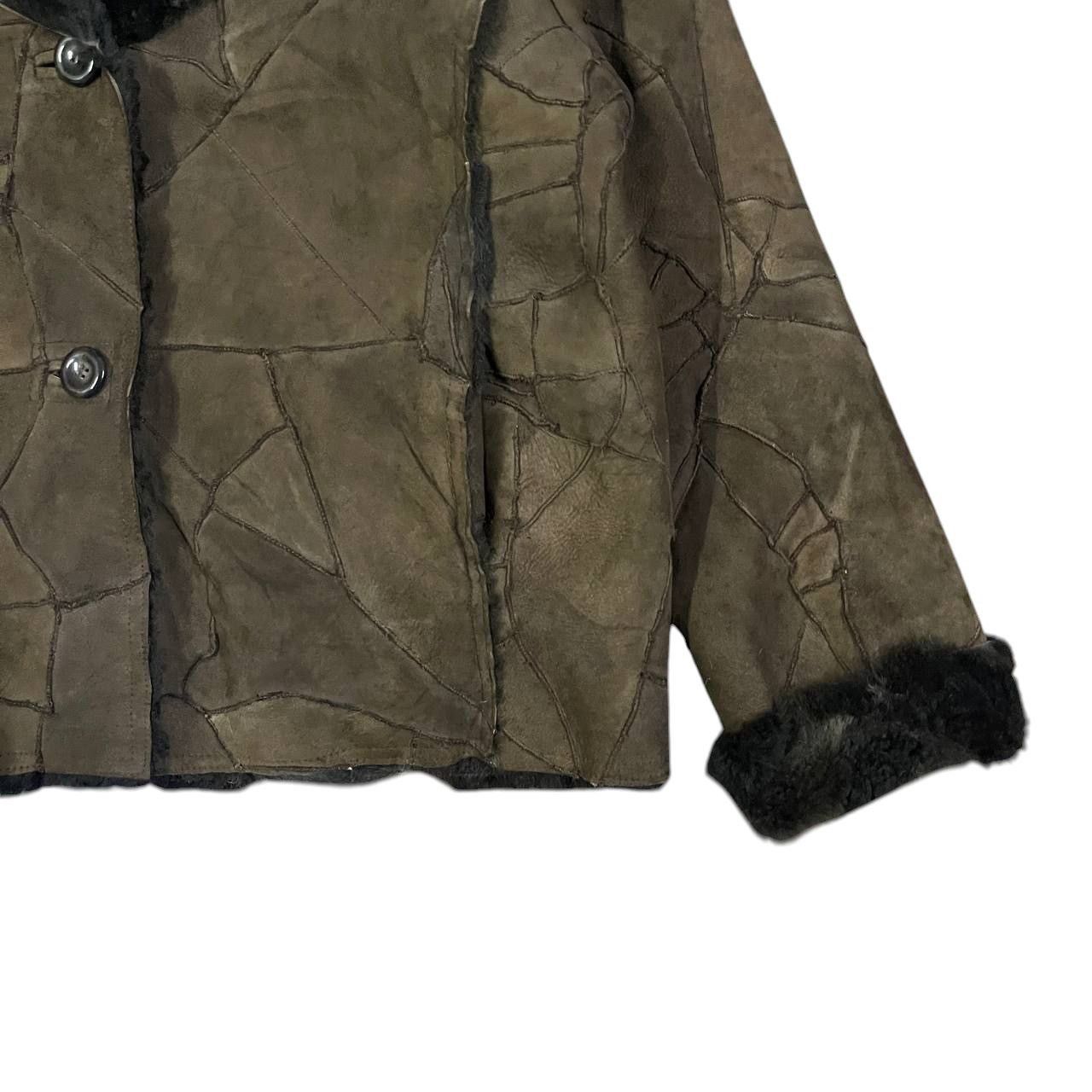 Issey Miyake Issey Miyake Inspired Patchwork Leather Jacket Shearling Size US M / EU 48-50 / 2 - 4 Thumbnail