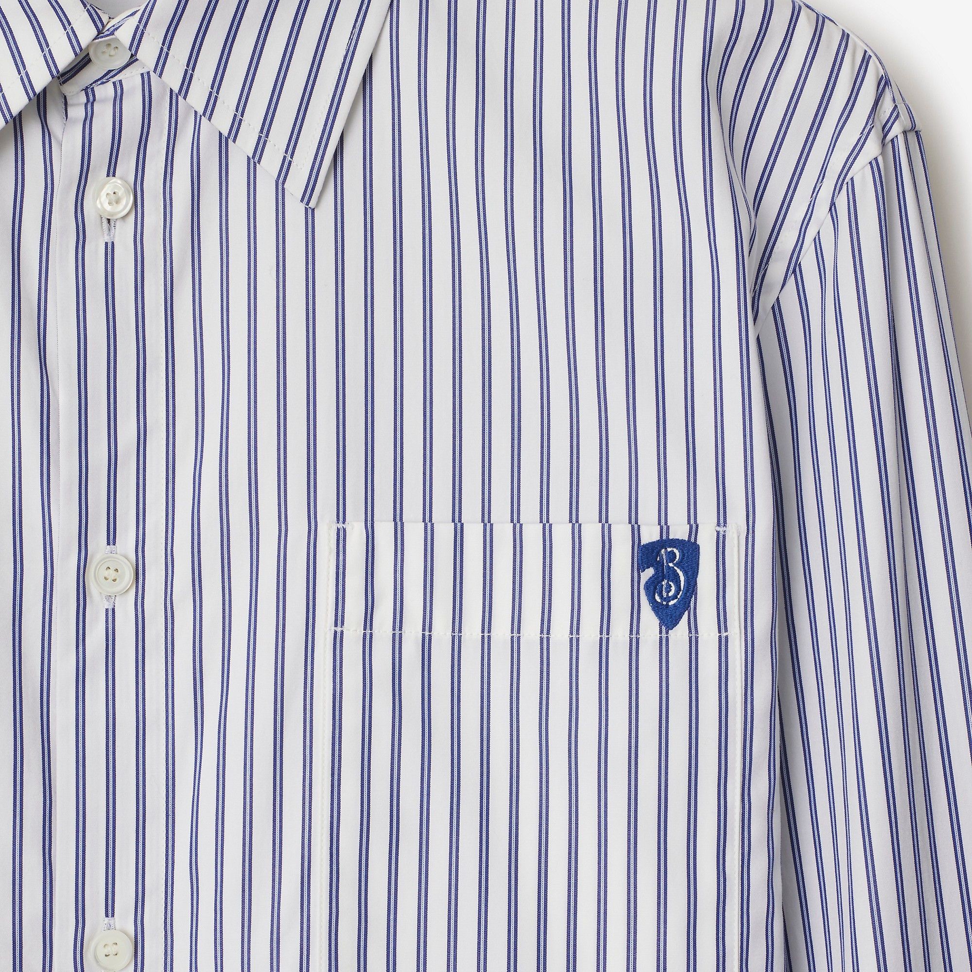 Burberry o1w1db10226 Relaxed Fit Striped CottonShirt In Multicolor Size US XS / EU 42 / 0 - 5 Thumbnail
