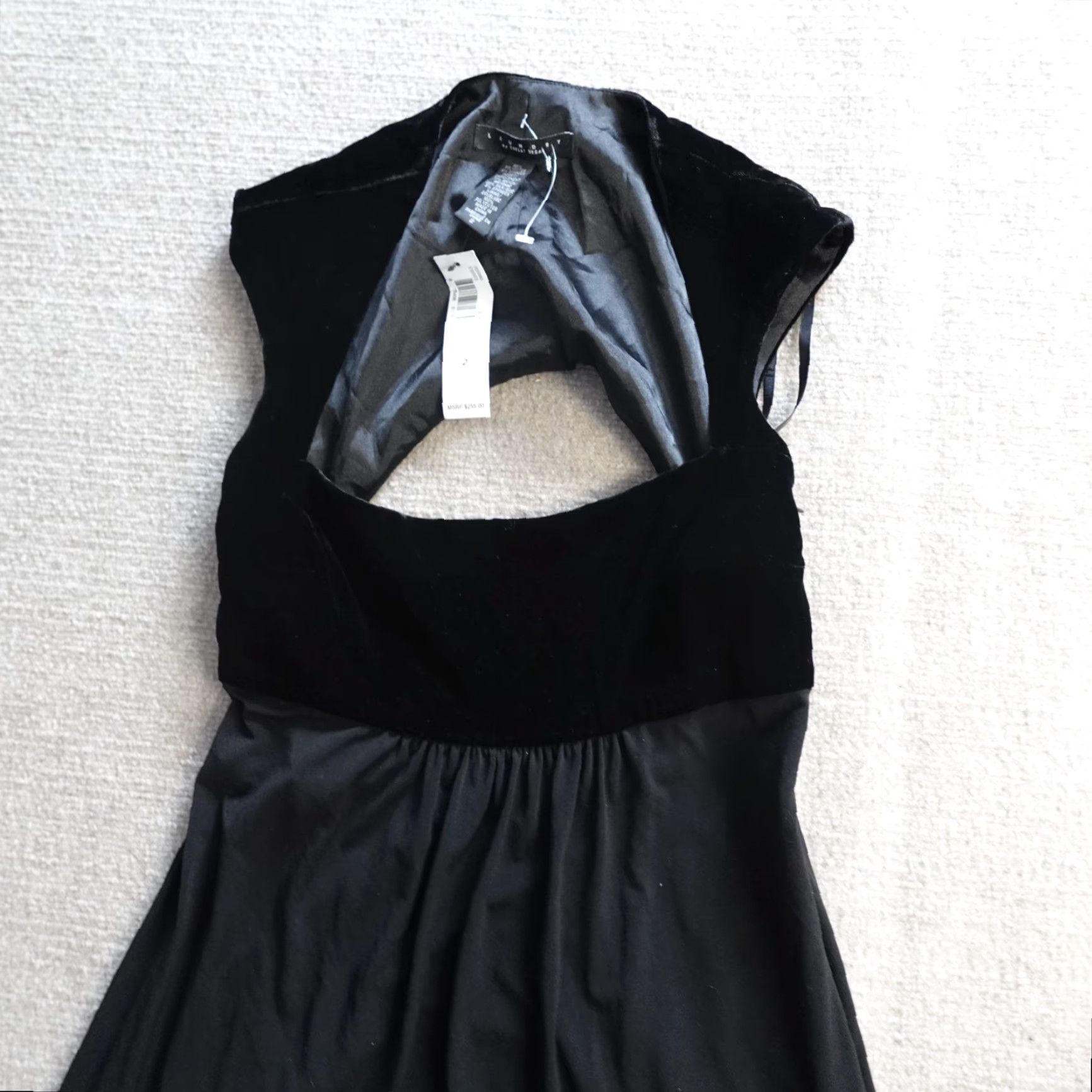Laundry by Shelli Segal Laundry by Shelli Segal Maxi Dress - 2 Black Sleeveless Long Casual Party/Cocktail Dress, Polyester Blend, Dry Clean Only, Regular Size 2, Women Size XS / US 0-2 / IT 36-38 - 5 Thumbnail