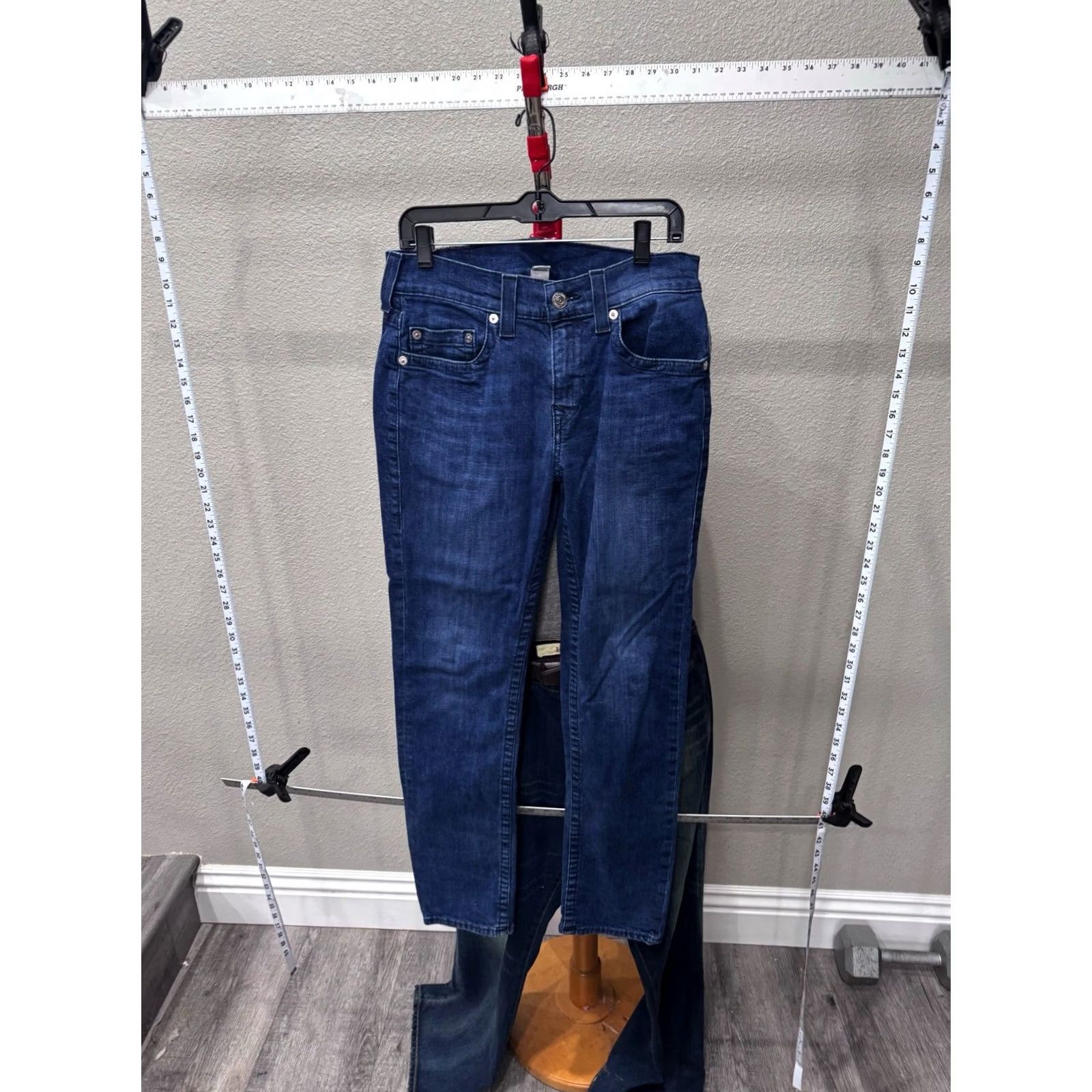 True Religion True Religion Geno Relax Slim Jeans Pants 31 x 32 Mens Regular Multicolor Jeans Slim 90s? Size US 33 - 3 Thumbnail
