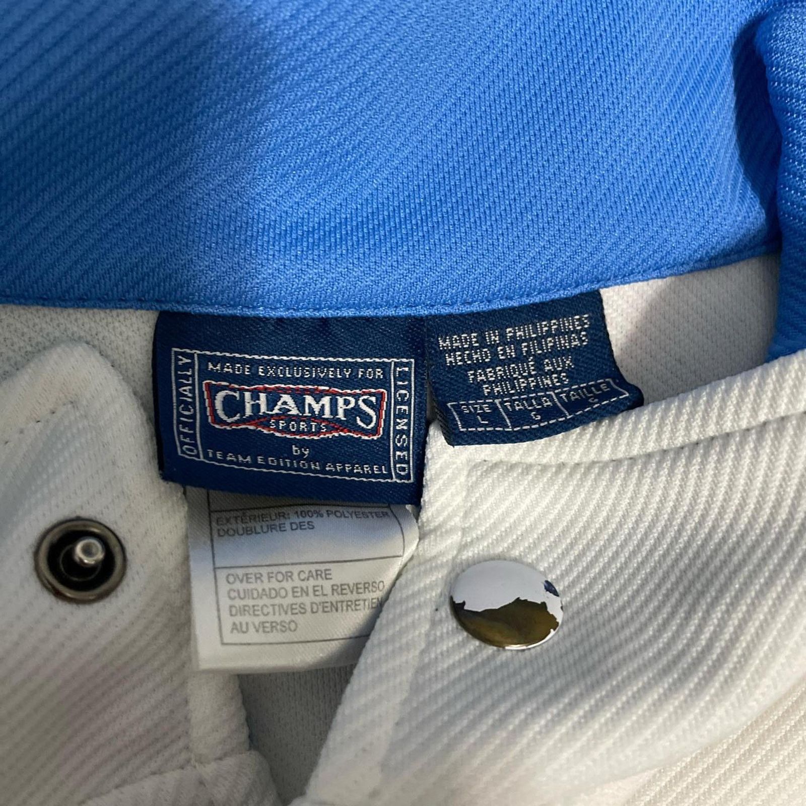 NCAA × Vintage Y2K NCAA UNC North Carolina Tar Heels Basketball Warm Up Size US L / EU 52-54 / 3 - 8 Thumbnail